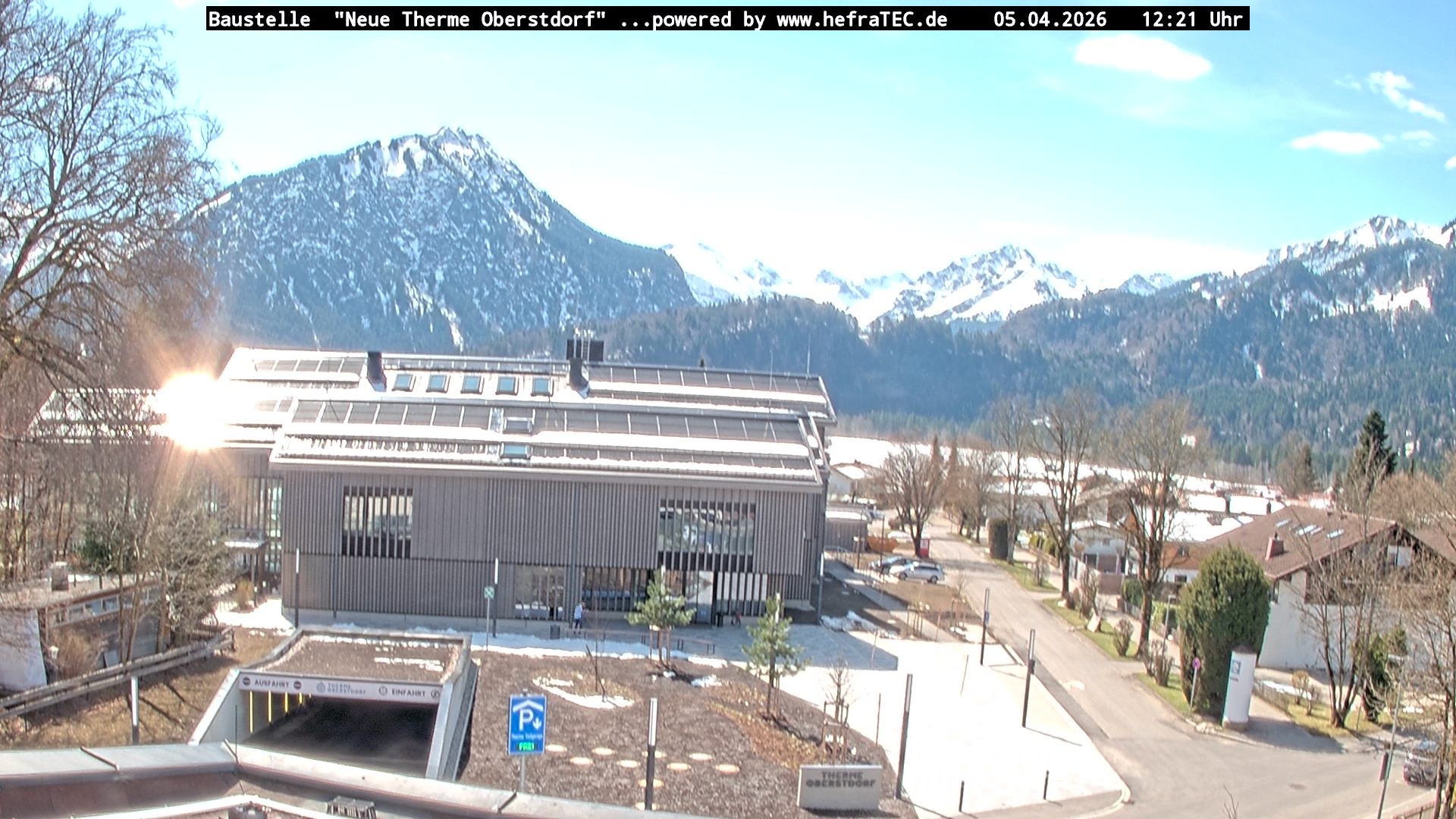 Archiv Foto Webcam Touristinformation Oberstdorf Haus