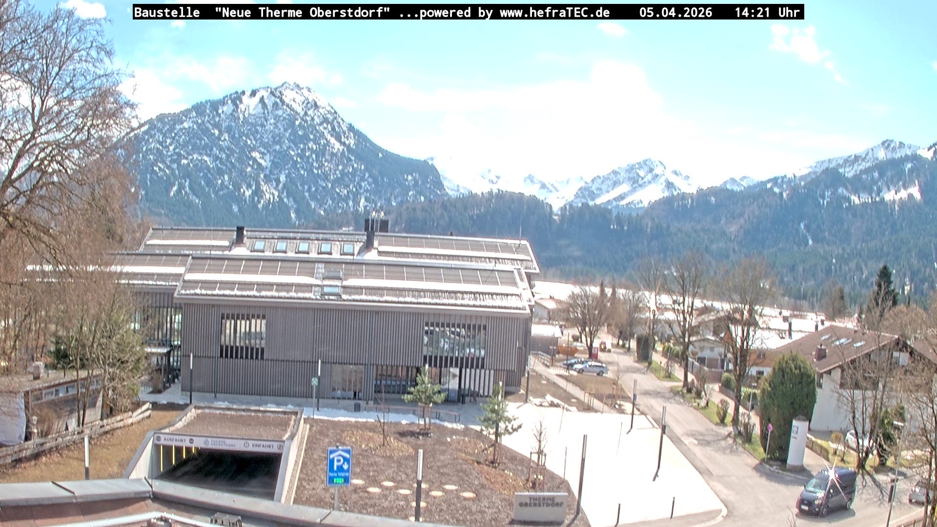 Archiv Foto Webcam Touristinformation Oberstdorf Haus