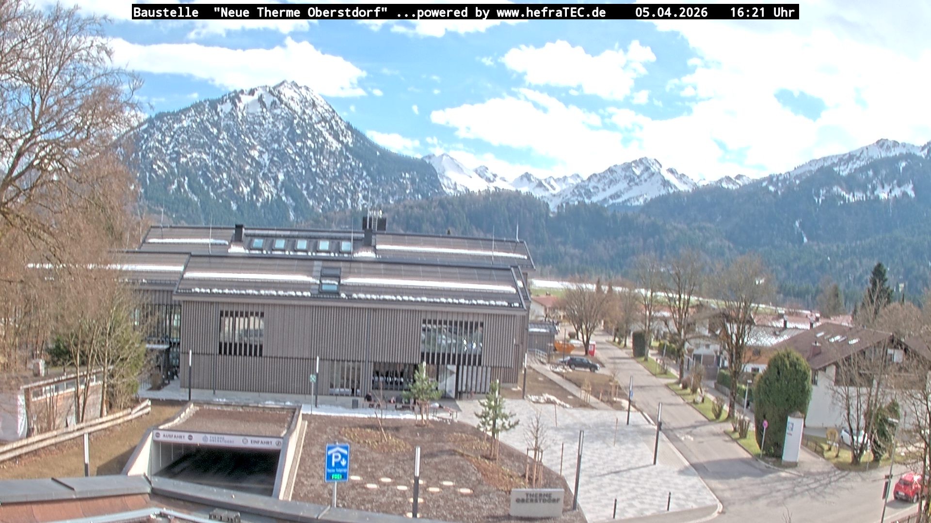 Archiv Foto Webcam Touristinformation Oberstdorf Haus
