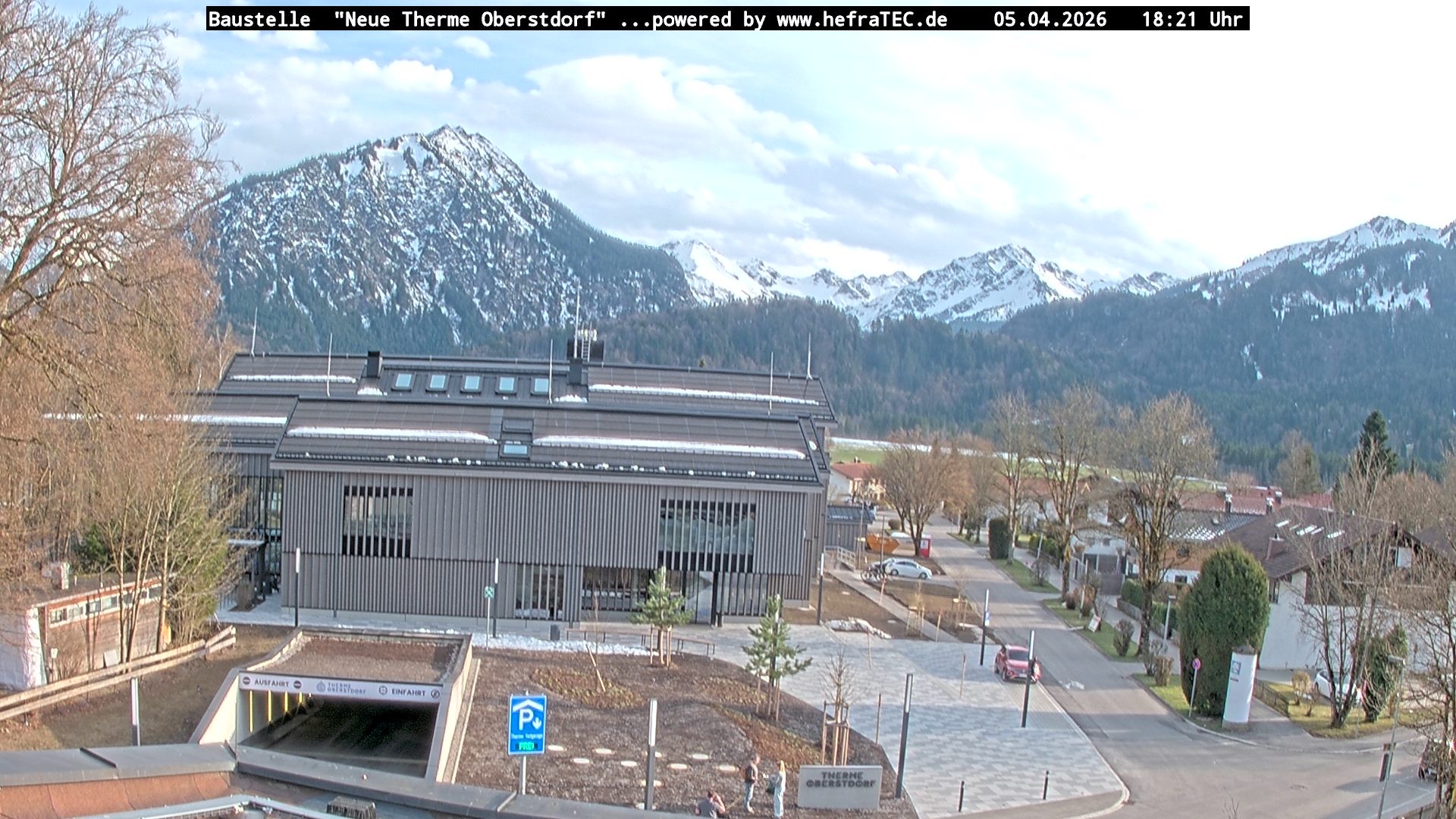 Archiv Foto Webcam Touristinformation Oberstdorf Haus