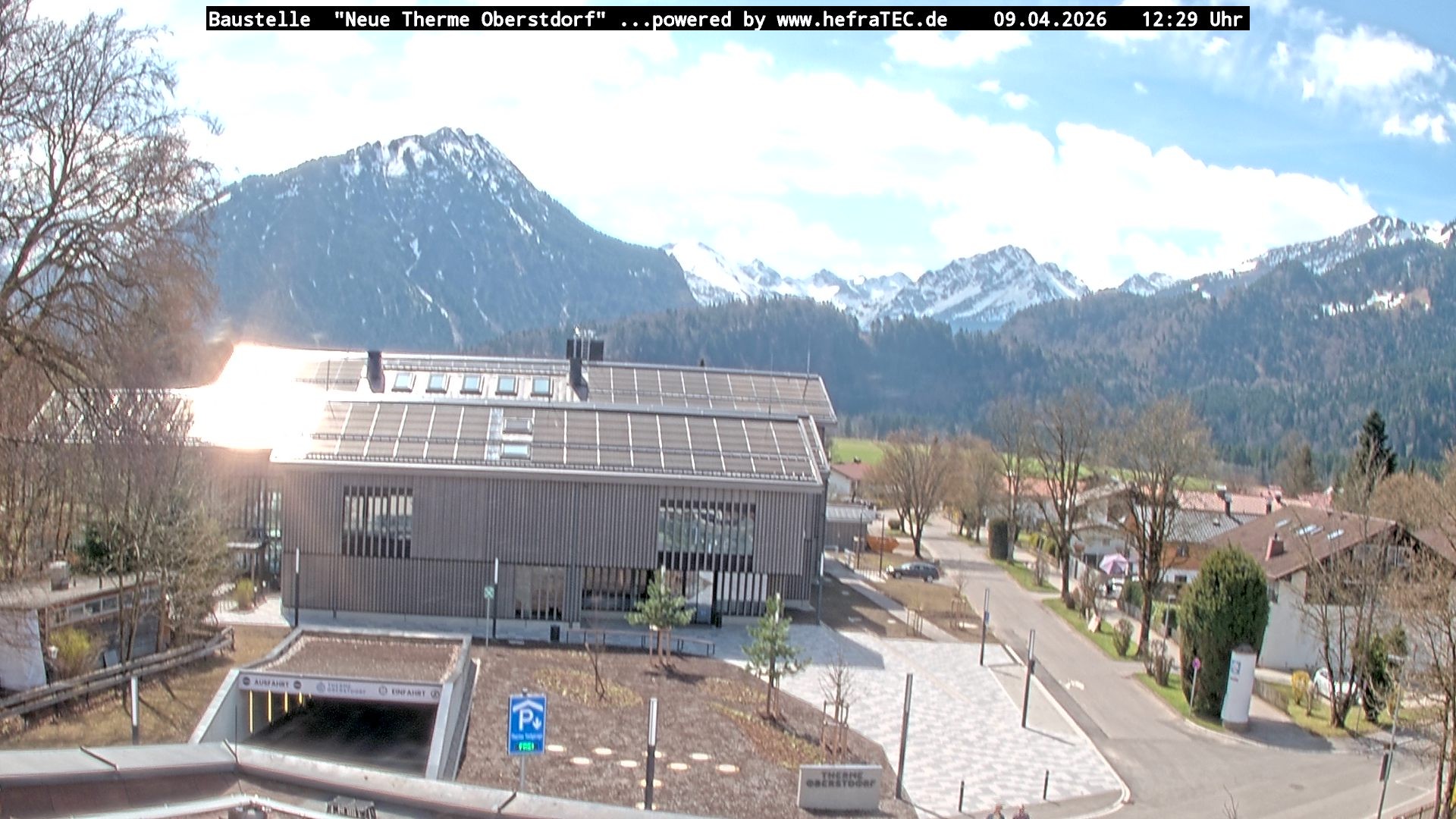 Archiv Foto Webcam Touristinformation Oberstdorf Haus