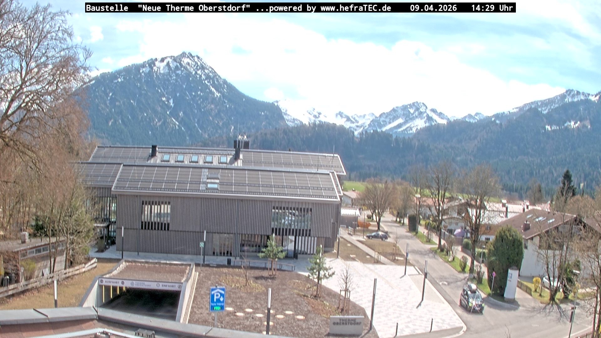 Archiv Foto Webcam Touristinformation Oberstdorf Haus