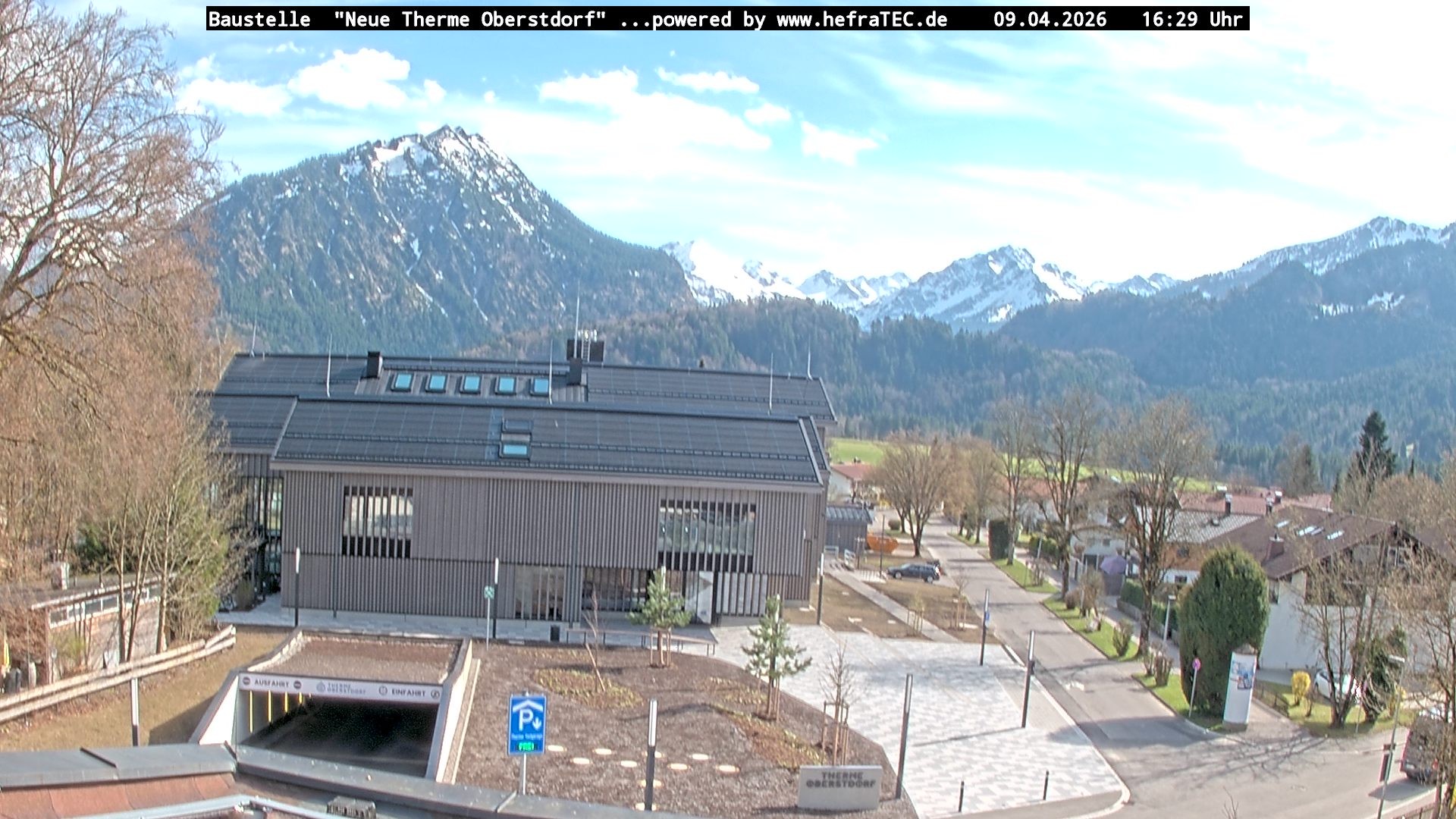 Archiv Foto Webcam Touristinformation Oberstdorf Haus