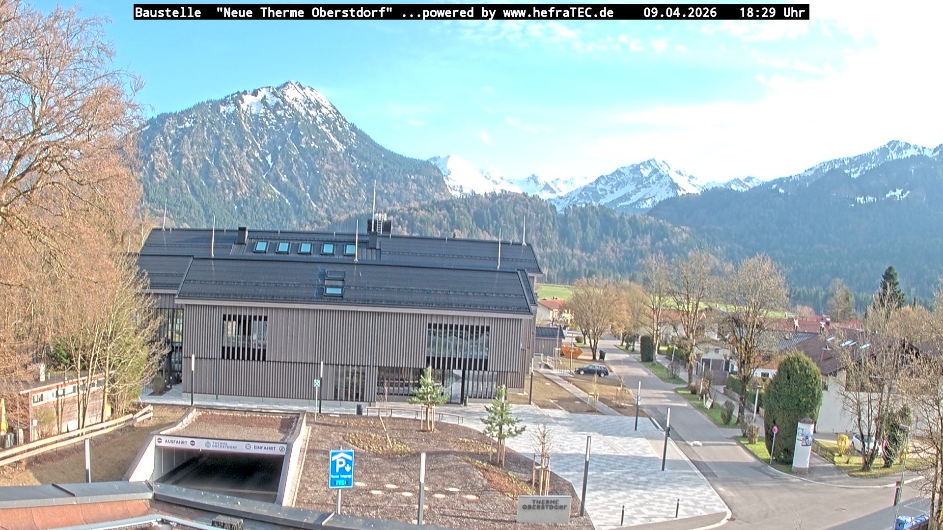 Archiv Foto Webcam Touristinformation Oberstdorf Haus