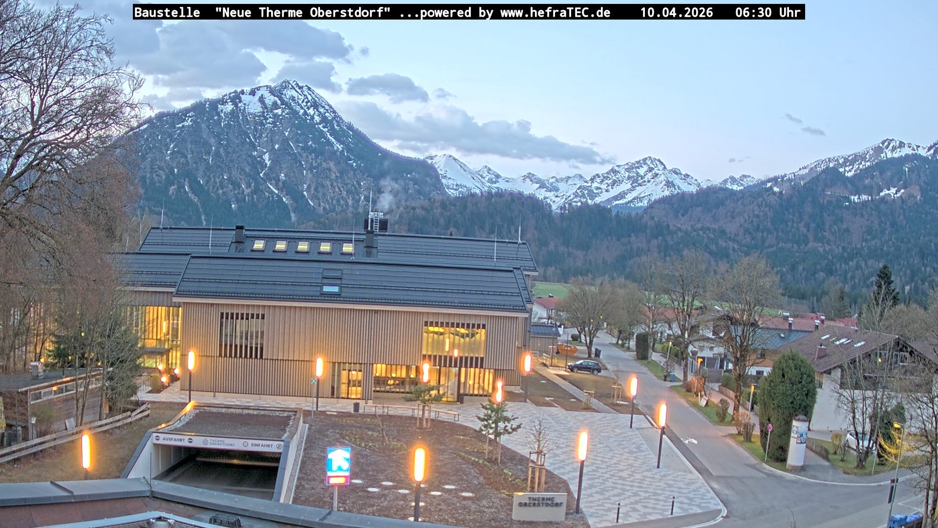 Archiv Foto Webcam Touristinformation Oberstdorf Haus