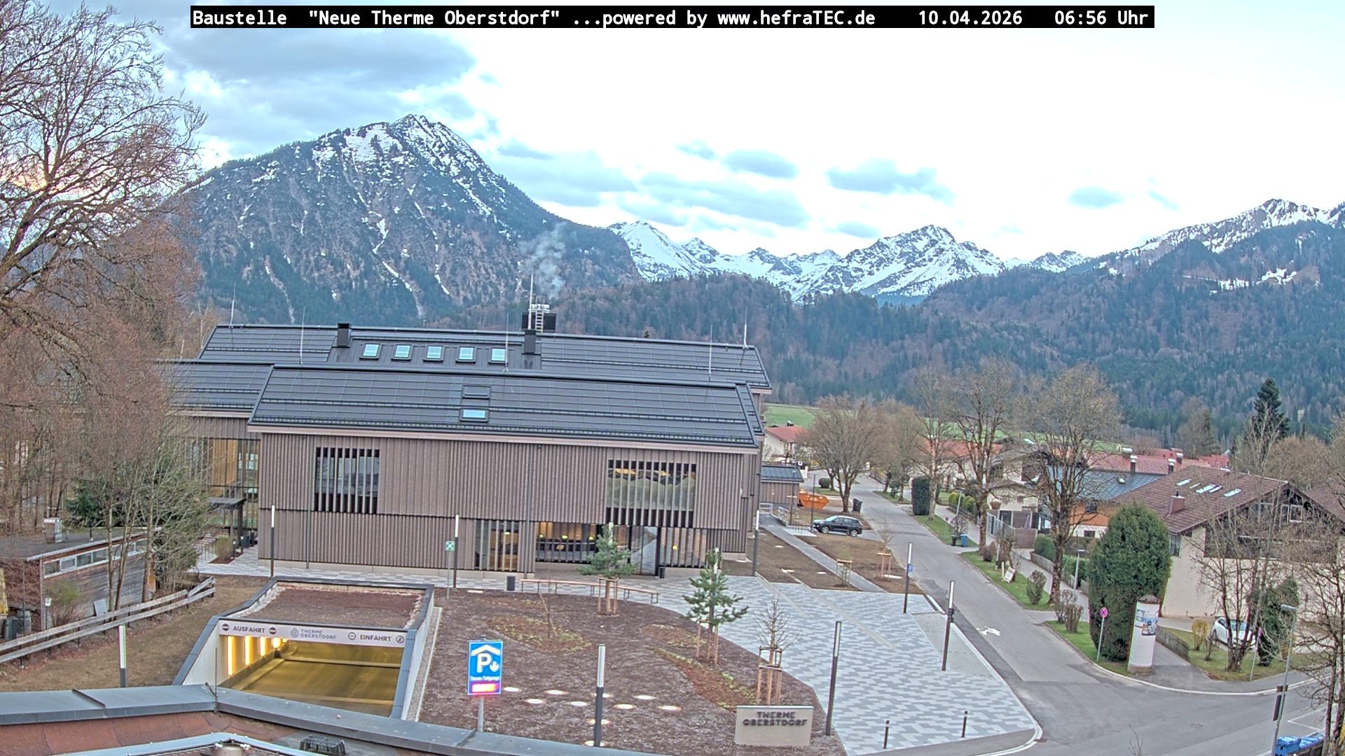 Archiv Foto Webcam Touristinformation Oberstdorf Haus