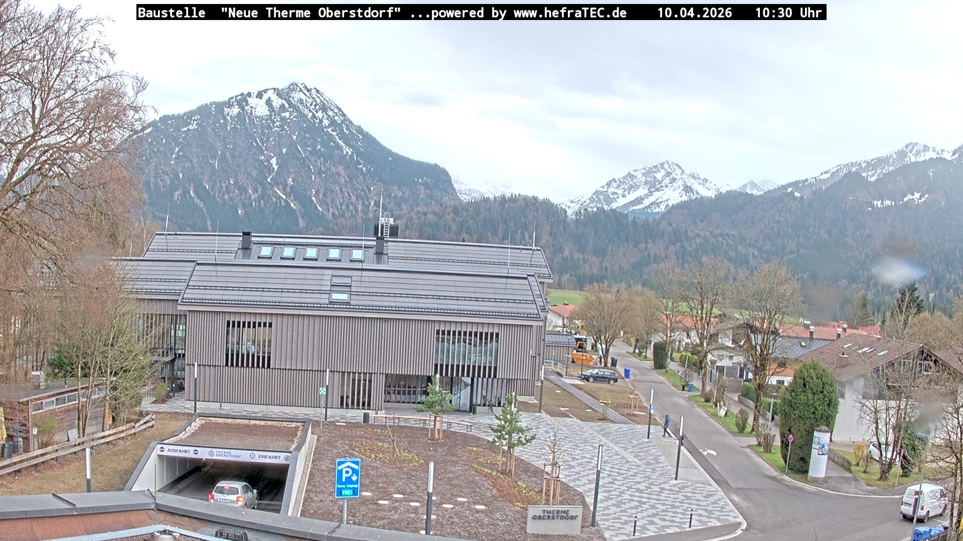 Archiv Foto Webcam Touristinformation Oberstdorf Haus