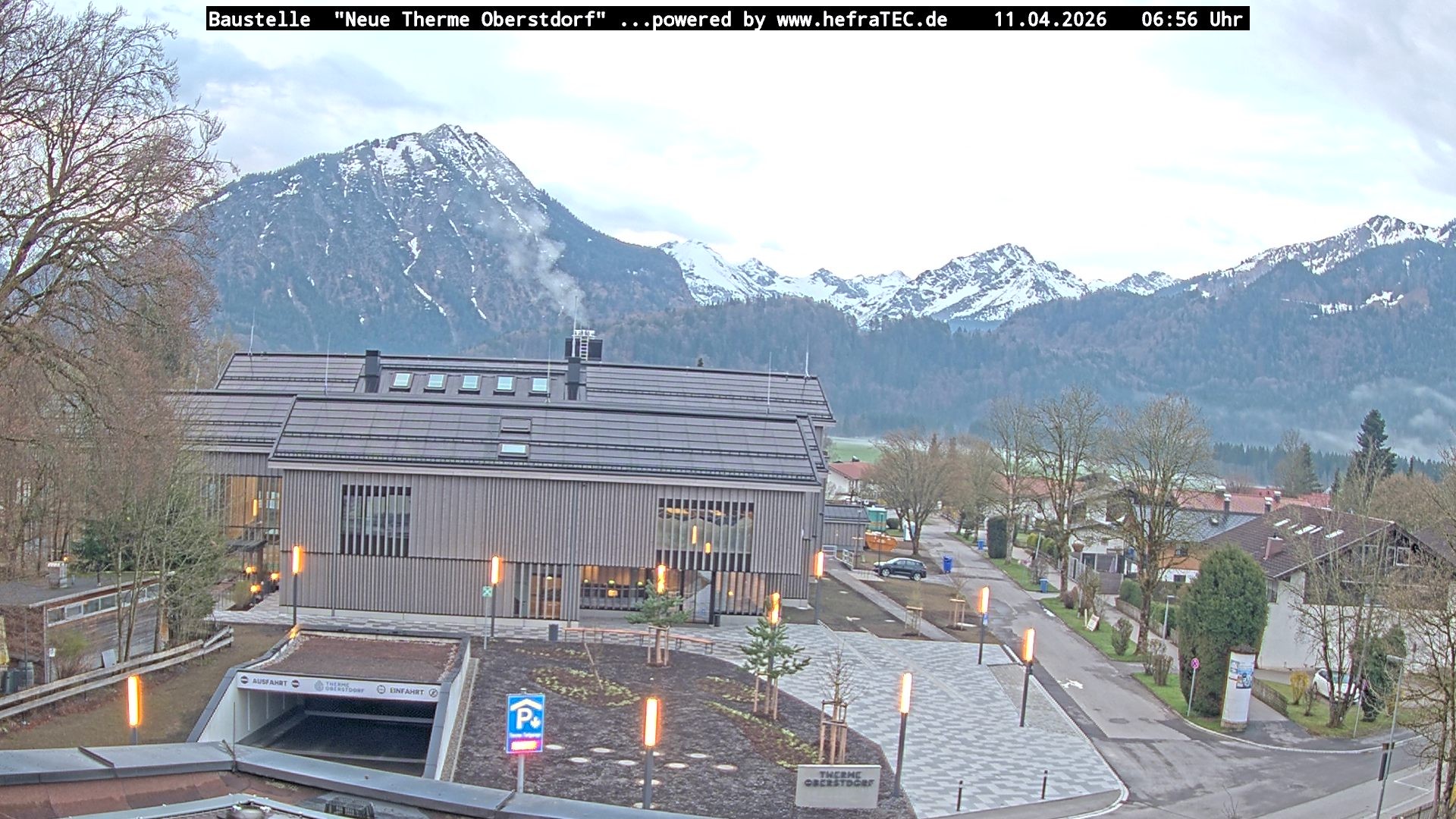 Archiv Foto Webcam Touristinformation Oberstdorf Haus