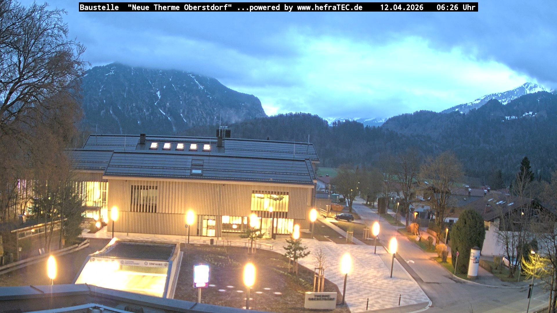Archiv Foto Webcam Touristinformation Oberstdorf Haus