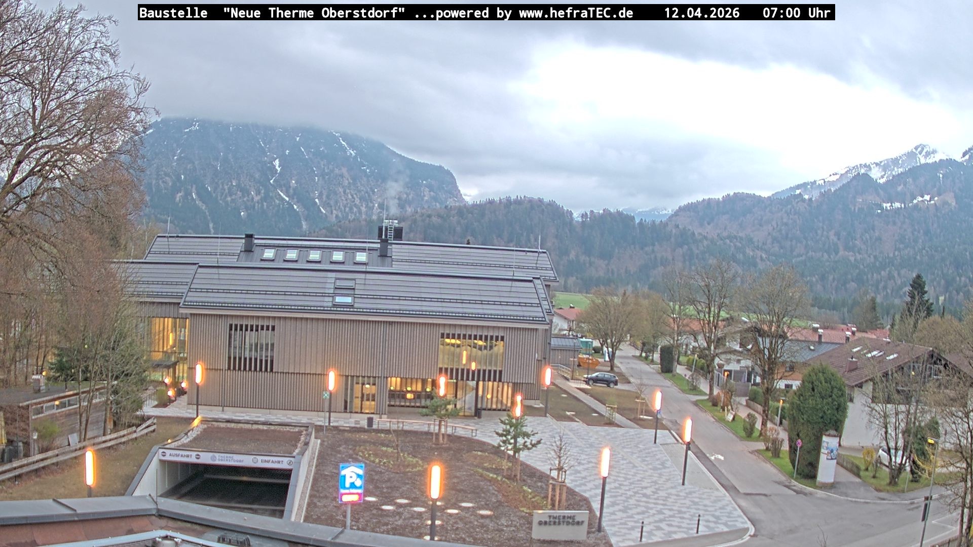 Archiv Foto Webcam Touristinformation Oberstdorf Haus