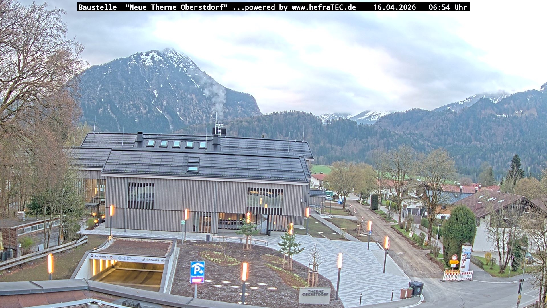 Archiv Foto Webcam Touristinformation Oberstdorf Haus
