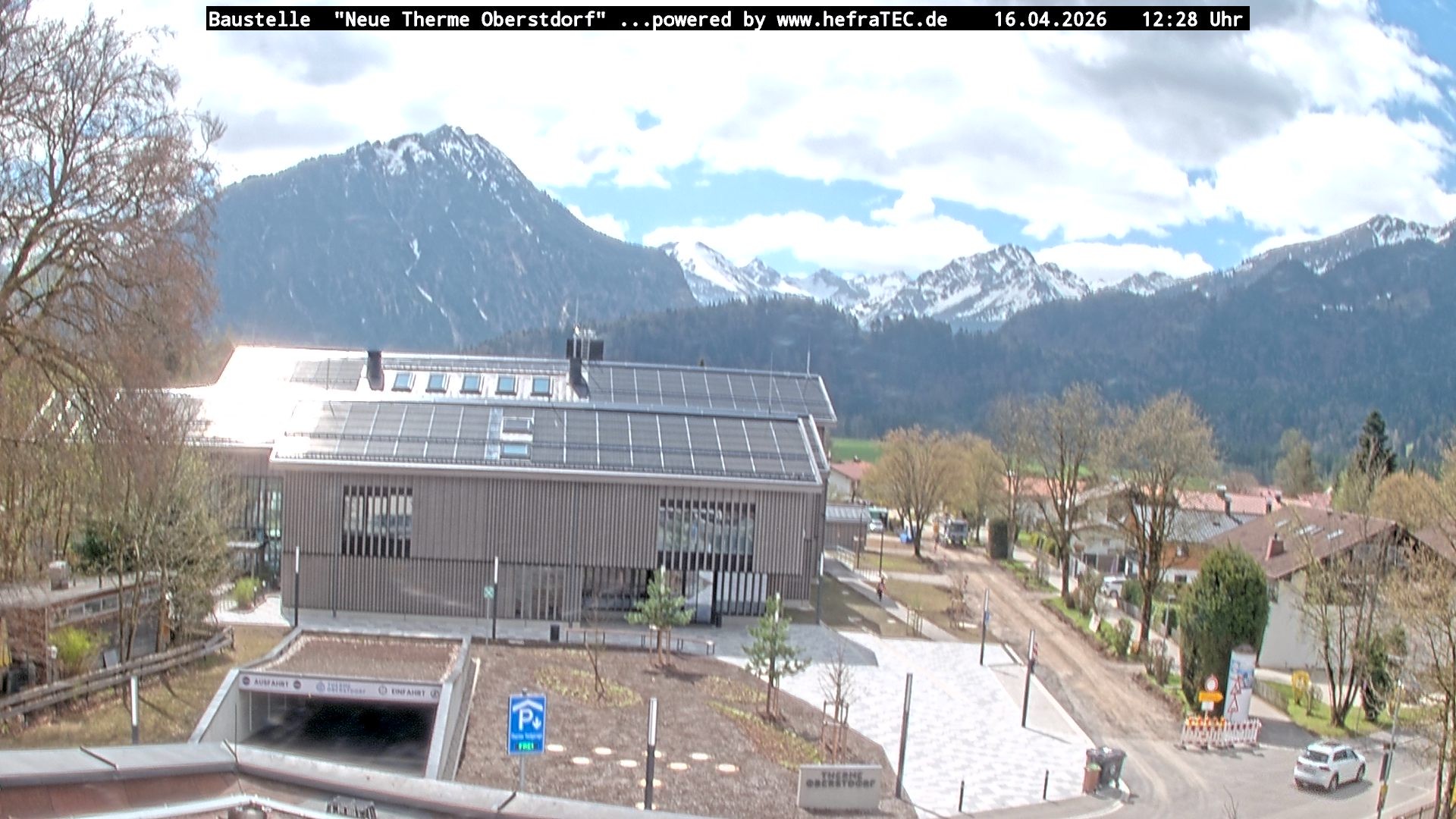 Archiv Foto Webcam Touristinformation Oberstdorf Haus