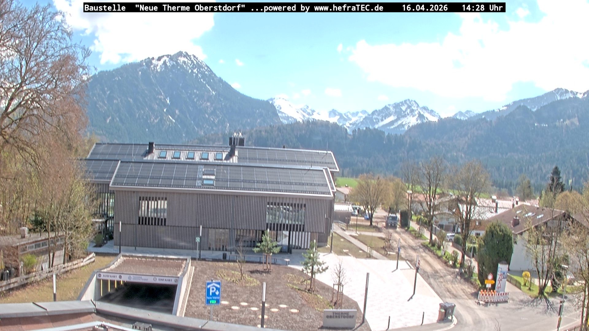 Archiv Foto Webcam Touristinformation Oberstdorf Haus