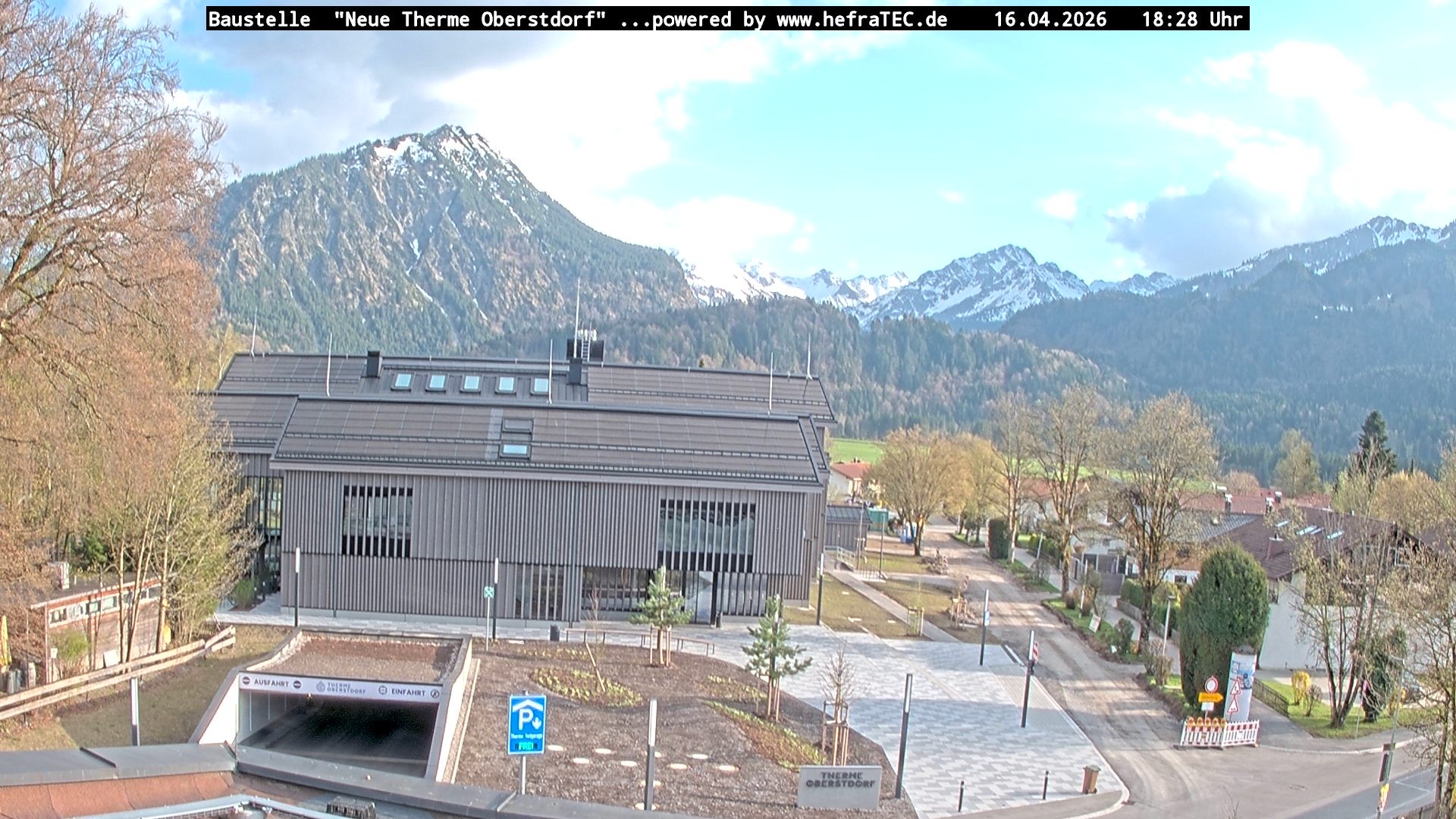 Archiv Foto Webcam Touristinformation Oberstdorf Haus