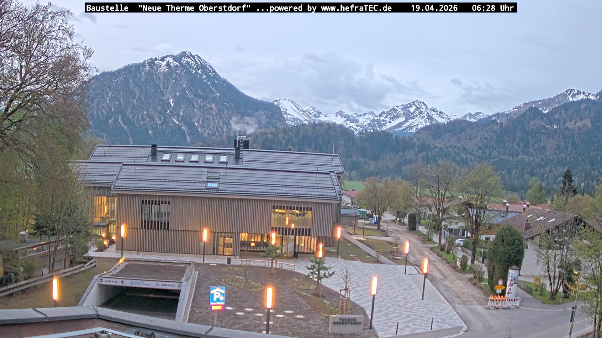 Archiv Foto Webcam Touristinformation Oberstdorf Haus