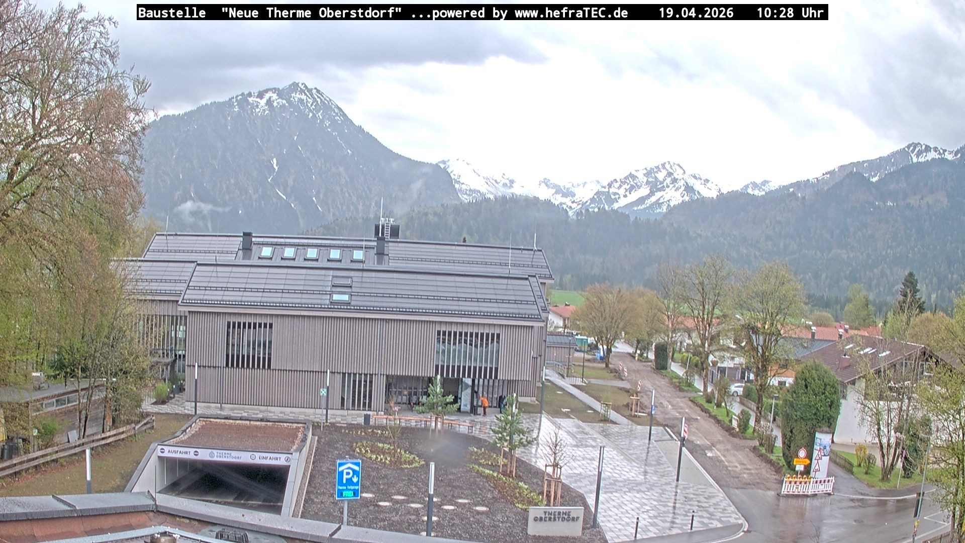 Archiv Foto Webcam Touristinformation Oberstdorf Haus