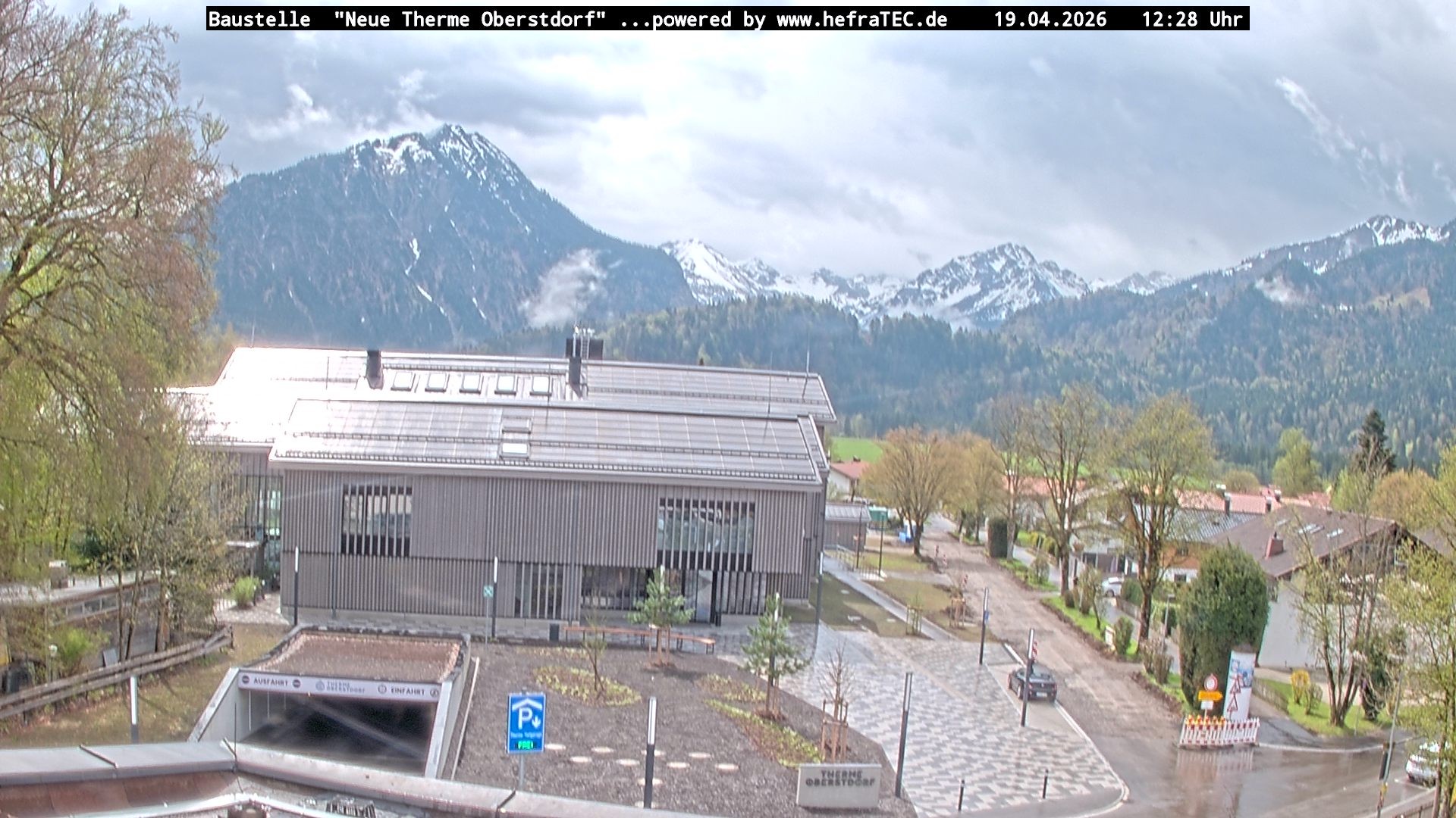 Archiv Foto Webcam Touristinformation Oberstdorf Haus