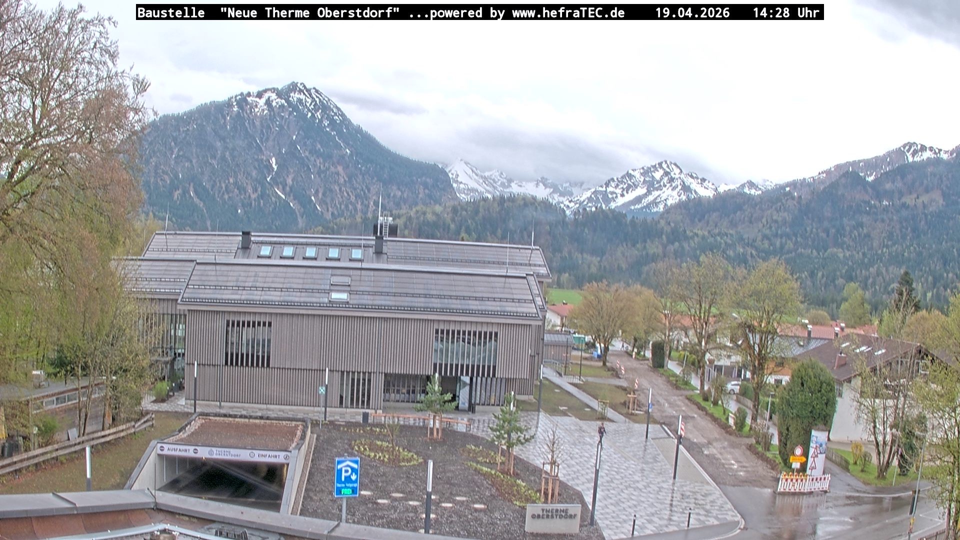 Archiv Foto Webcam Touristinformation Oberstdorf Haus