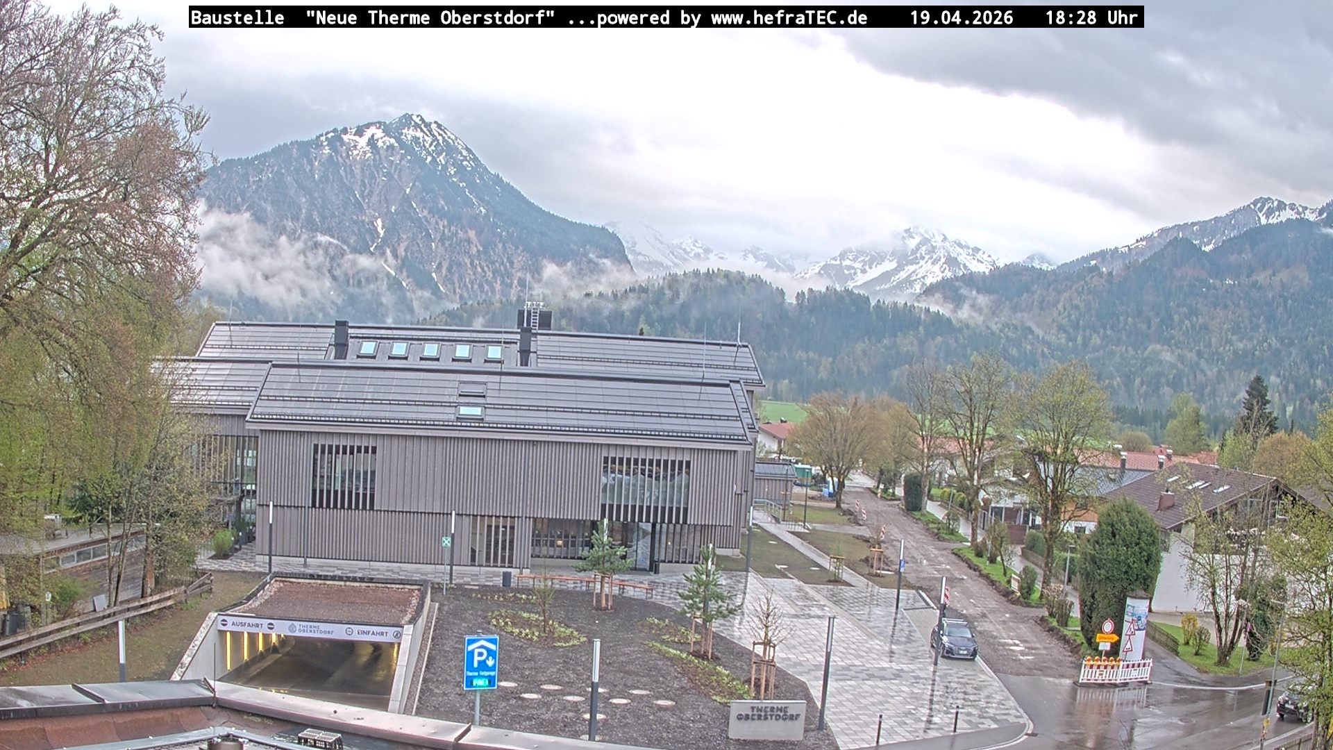 Archiv Foto Webcam Touristinformation Oberstdorf Haus