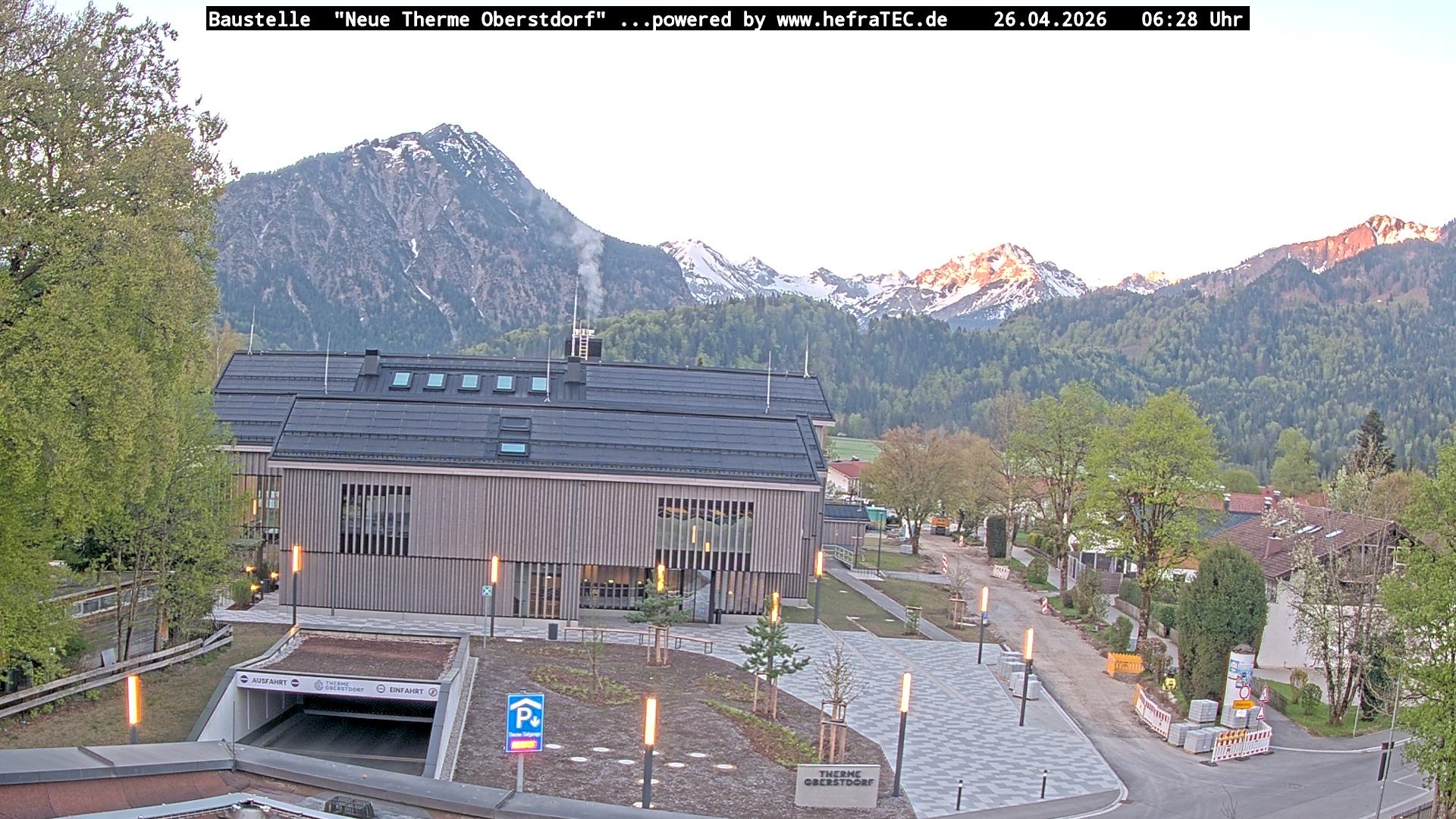 Archiv Foto Webcam Touristinformation Oberstdorf Haus