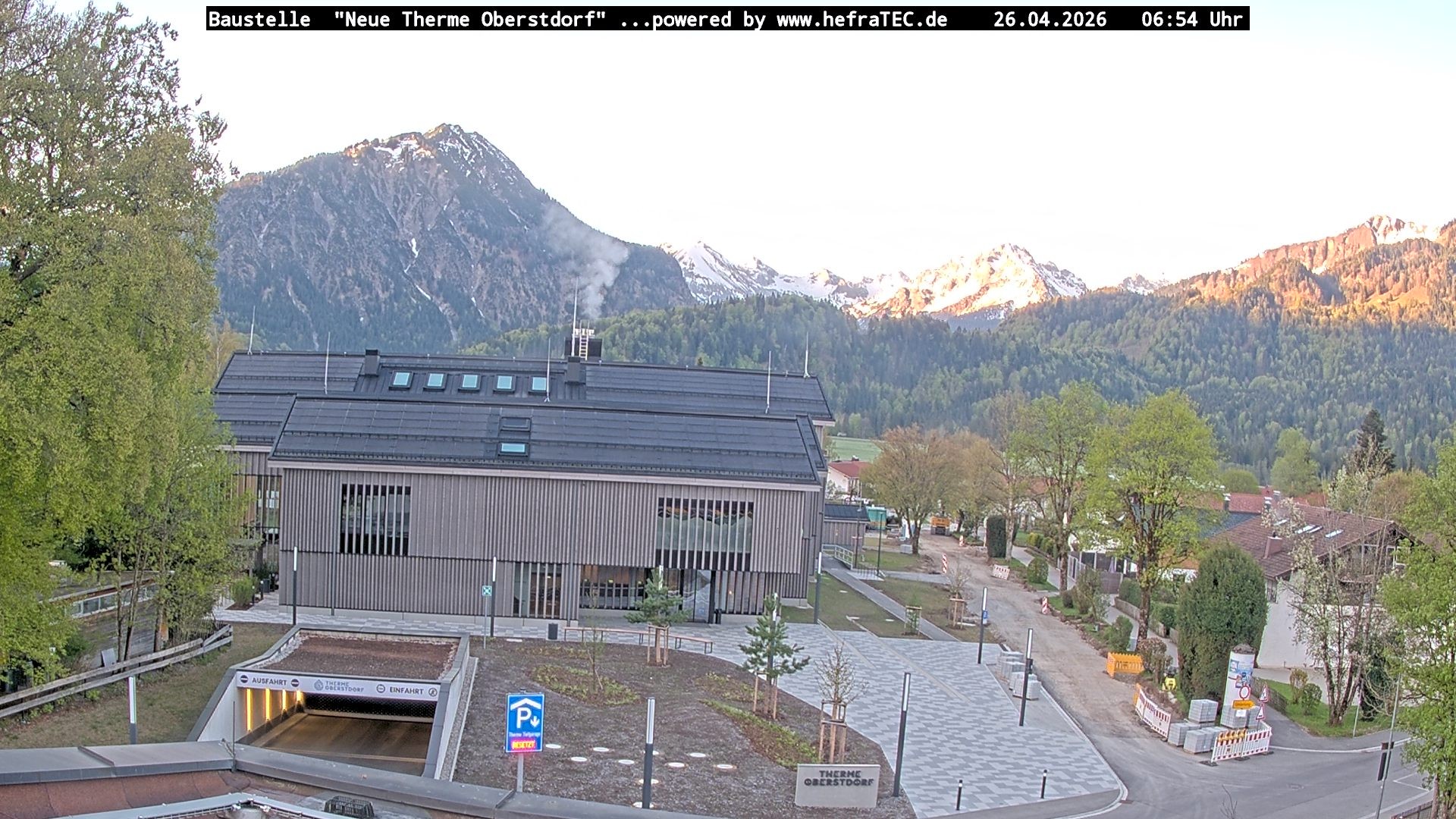 Archiv Foto Webcam Touristinformation Oberstdorf Haus