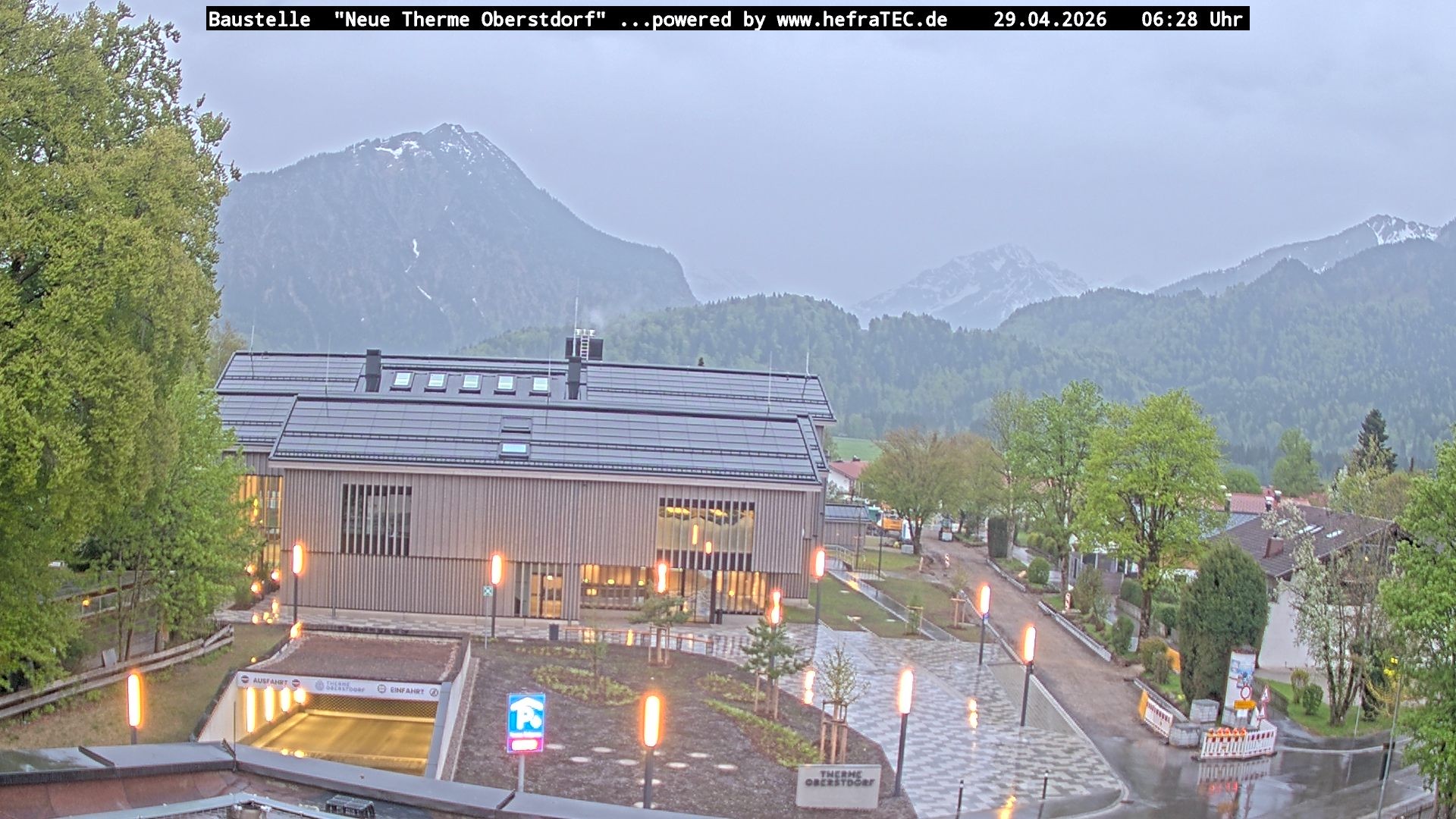 Archiv Foto Webcam Touristinformation Oberstdorf Haus