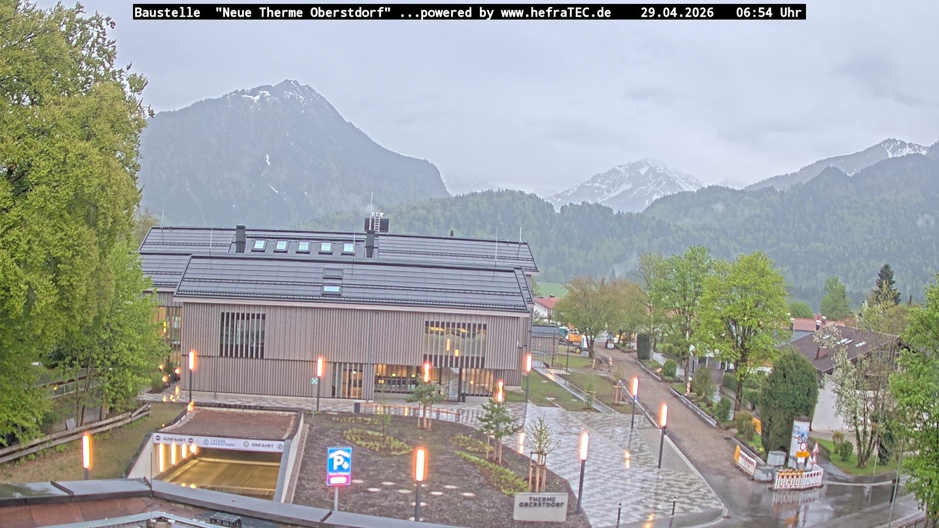 Archiv Foto Webcam Touristinformation Oberstdorf Haus