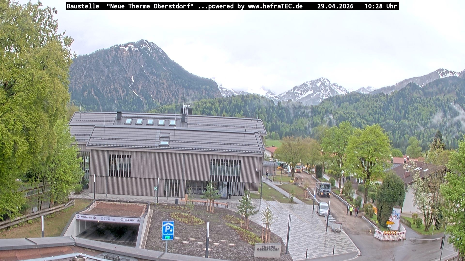 Archiv Foto Webcam Touristinformation Oberstdorf Haus