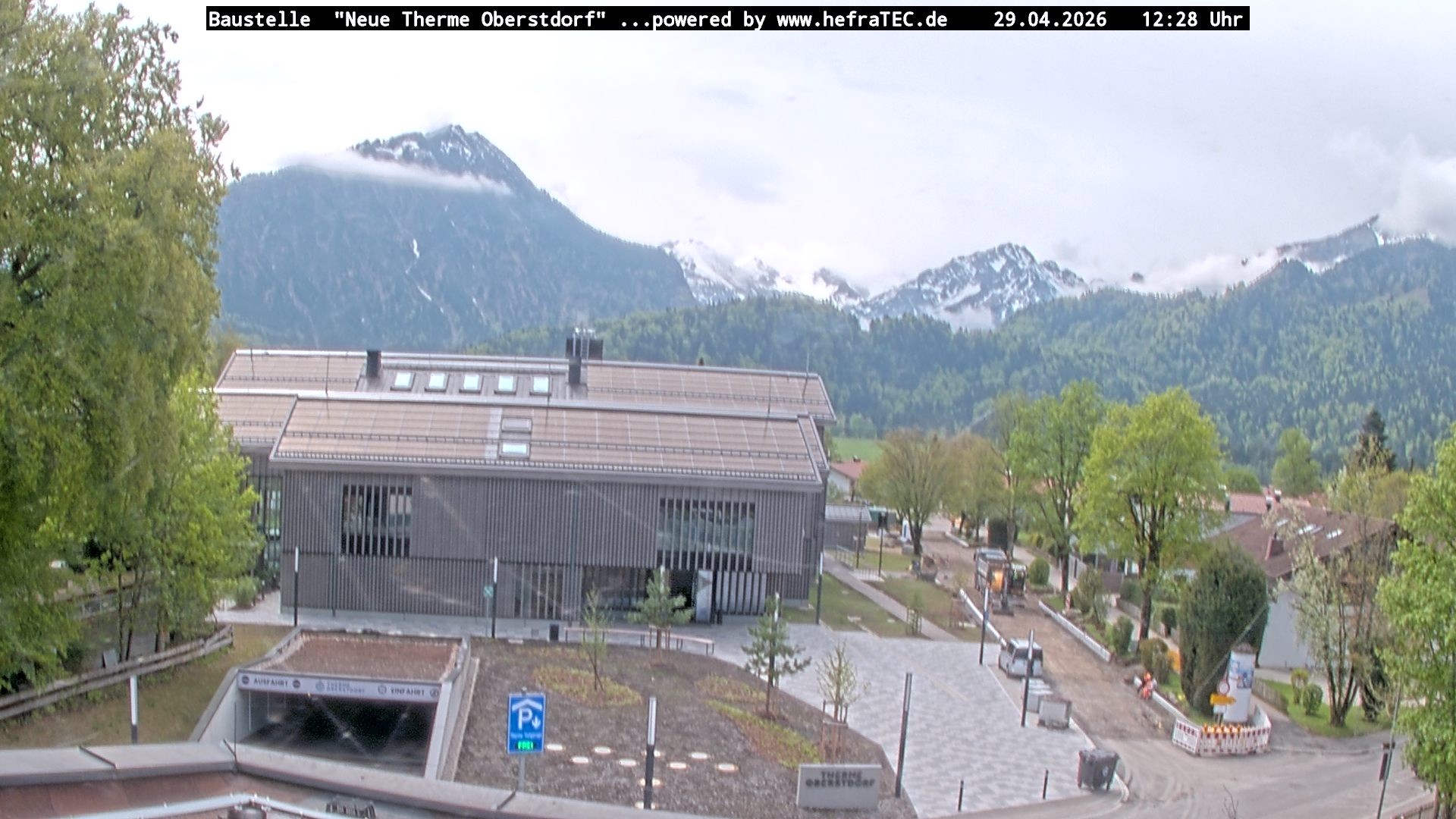 Archiv Foto Webcam Touristinformation Oberstdorf Haus