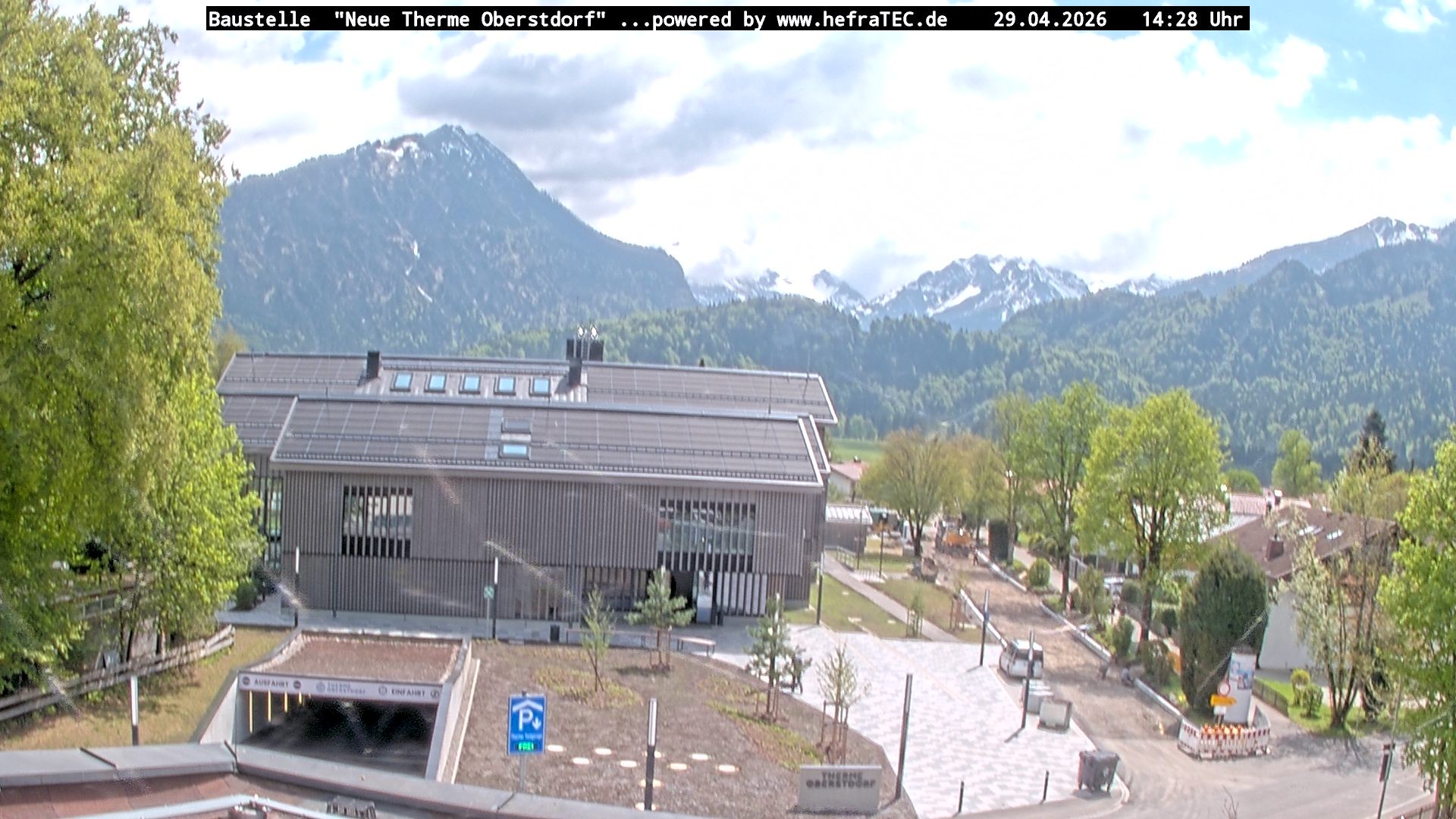 Archiv Foto Webcam Touristinformation Oberstdorf Haus