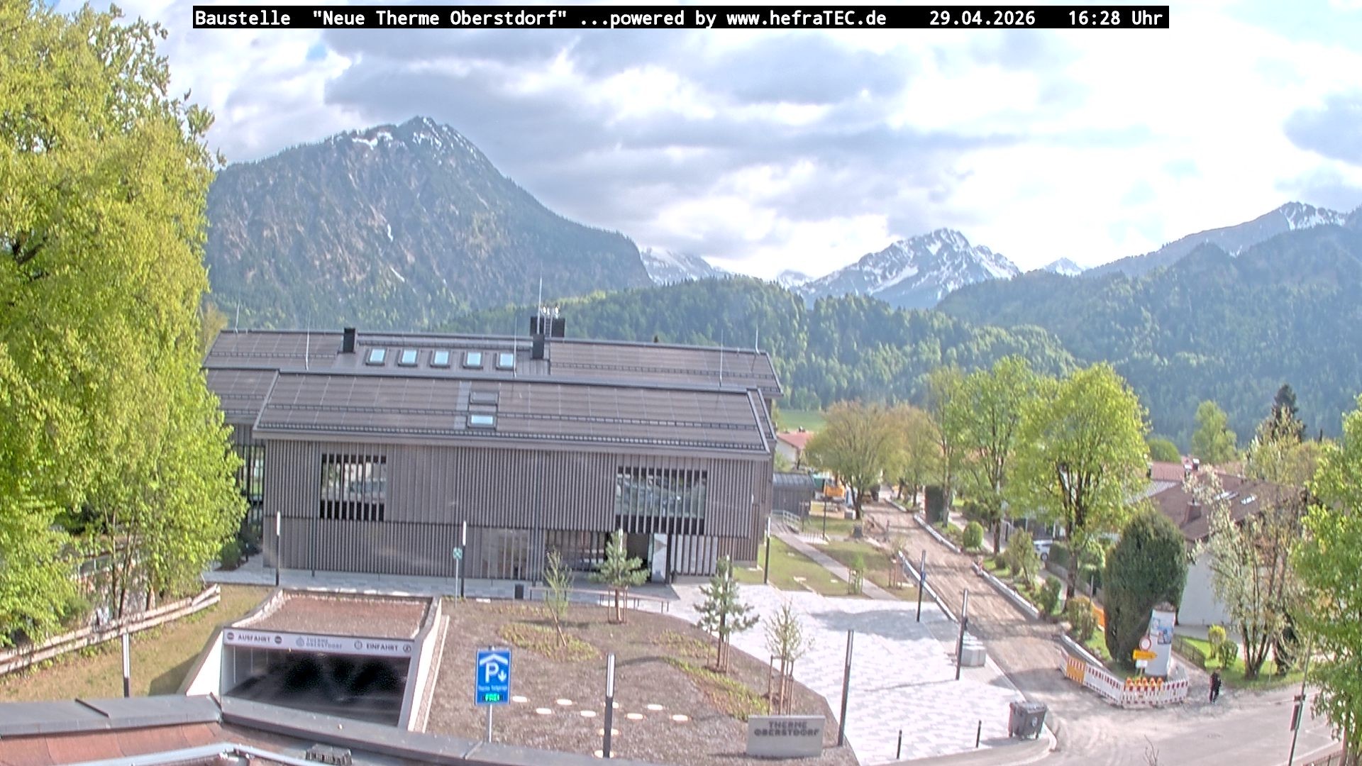Archiv Foto Webcam Touristinformation Oberstdorf Haus