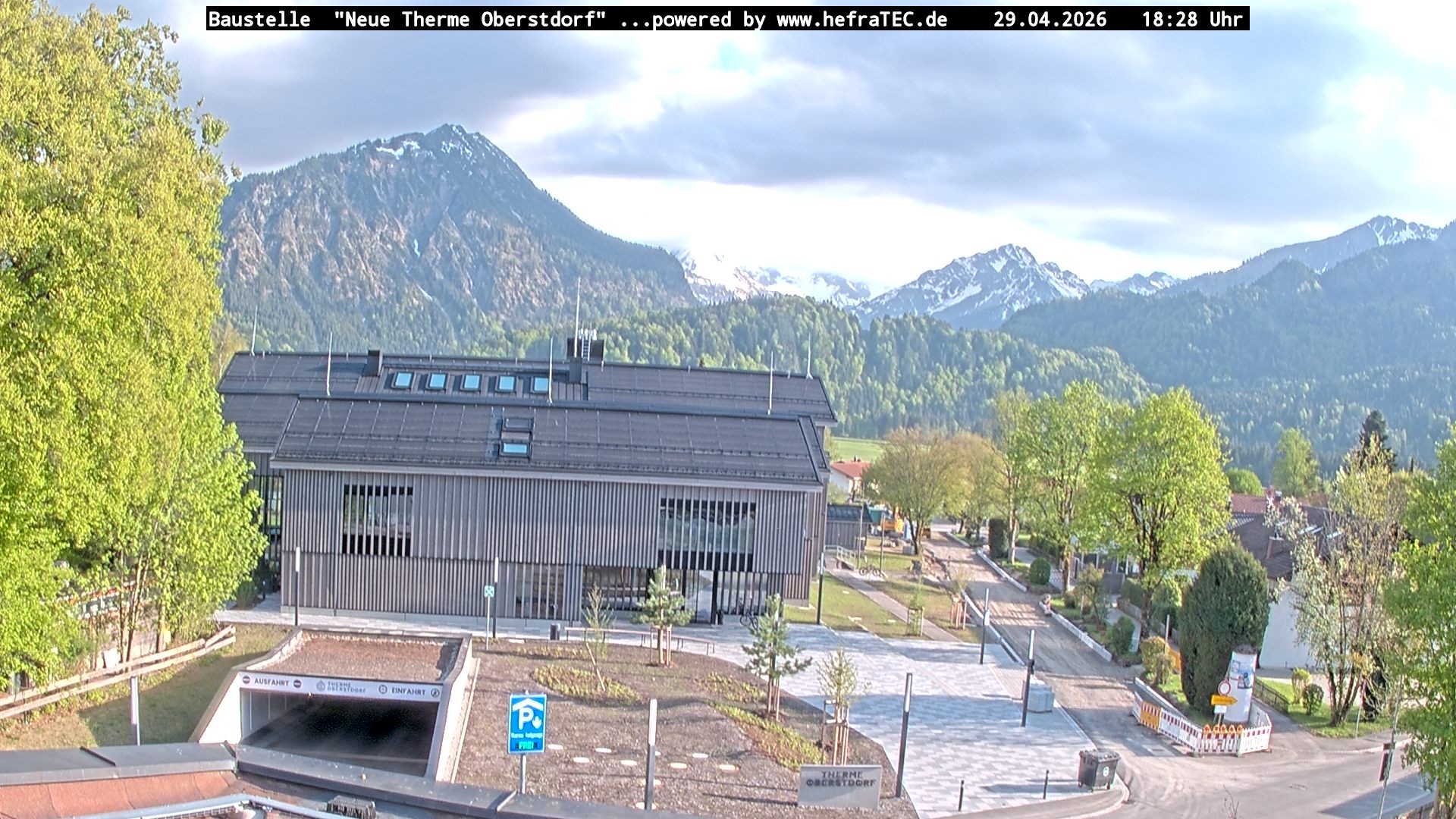 Archiv Foto Webcam Touristinformation Oberstdorf Haus