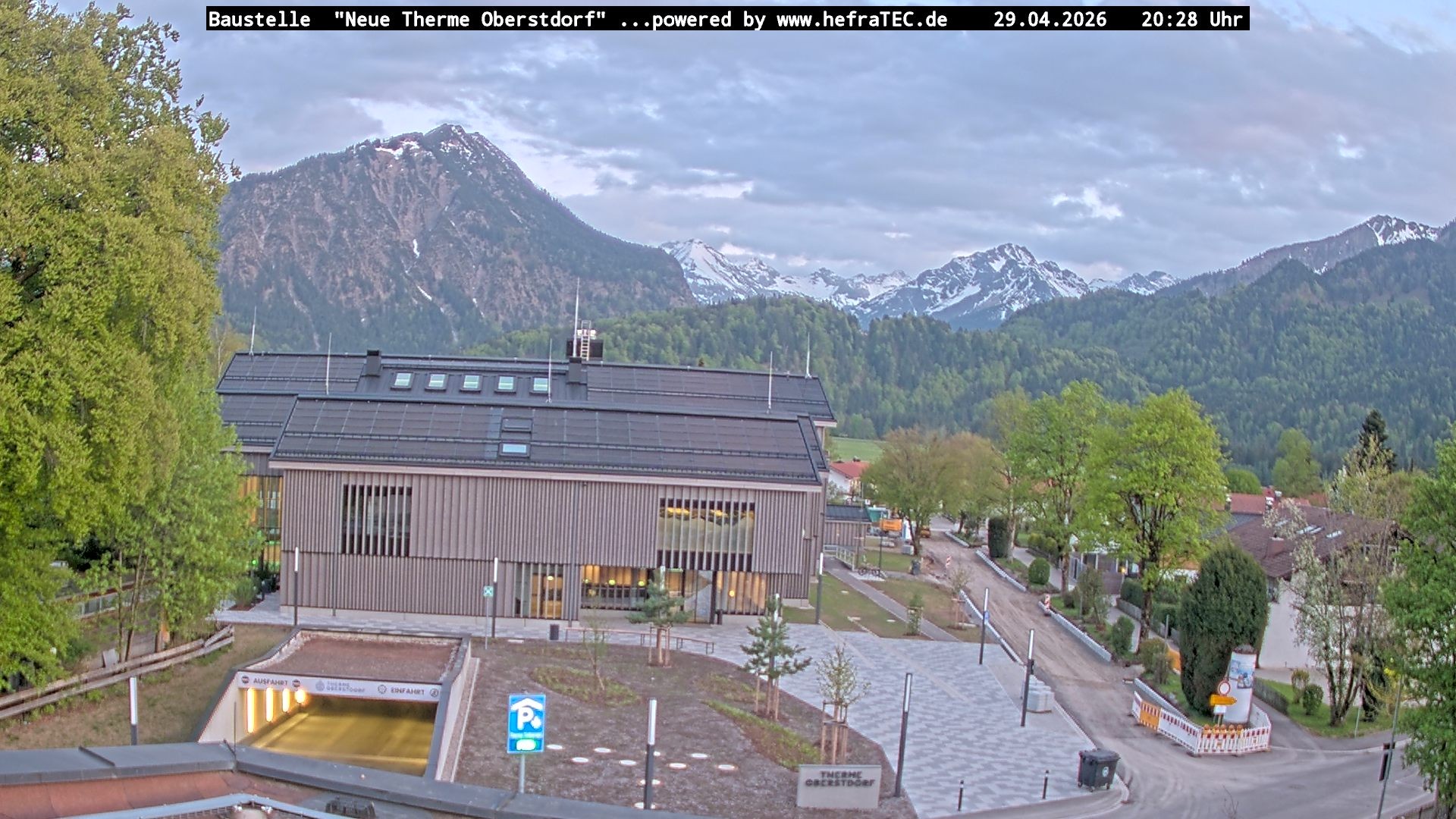 Archiv Foto Webcam Touristinformation Oberstdorf Haus