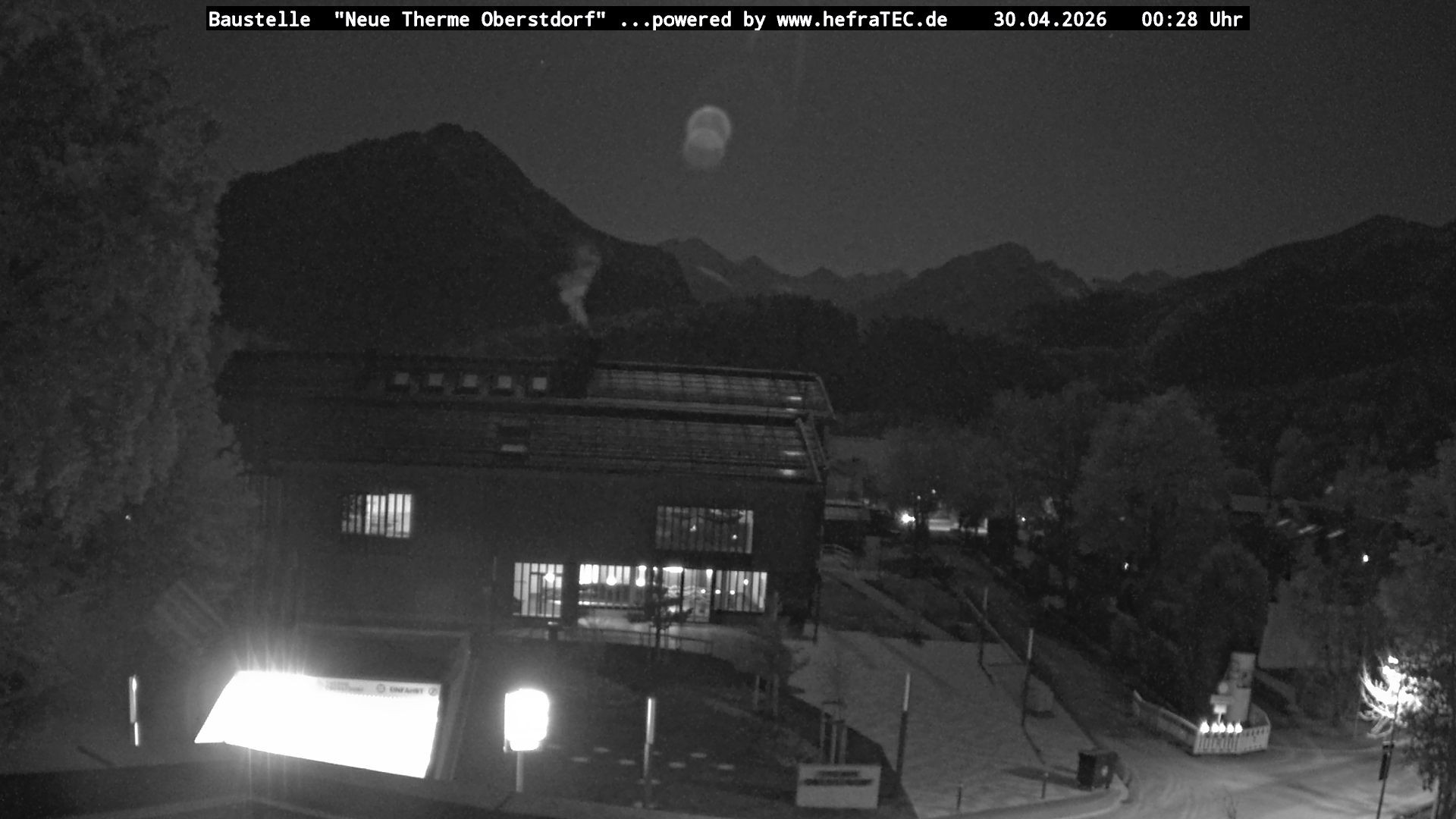 Archived image Webcam Tourist Information Oberstdorf Haus