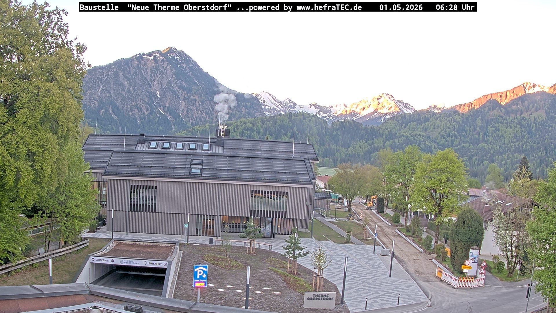Archiv Foto Webcam Touristinformation Oberstdorf Haus