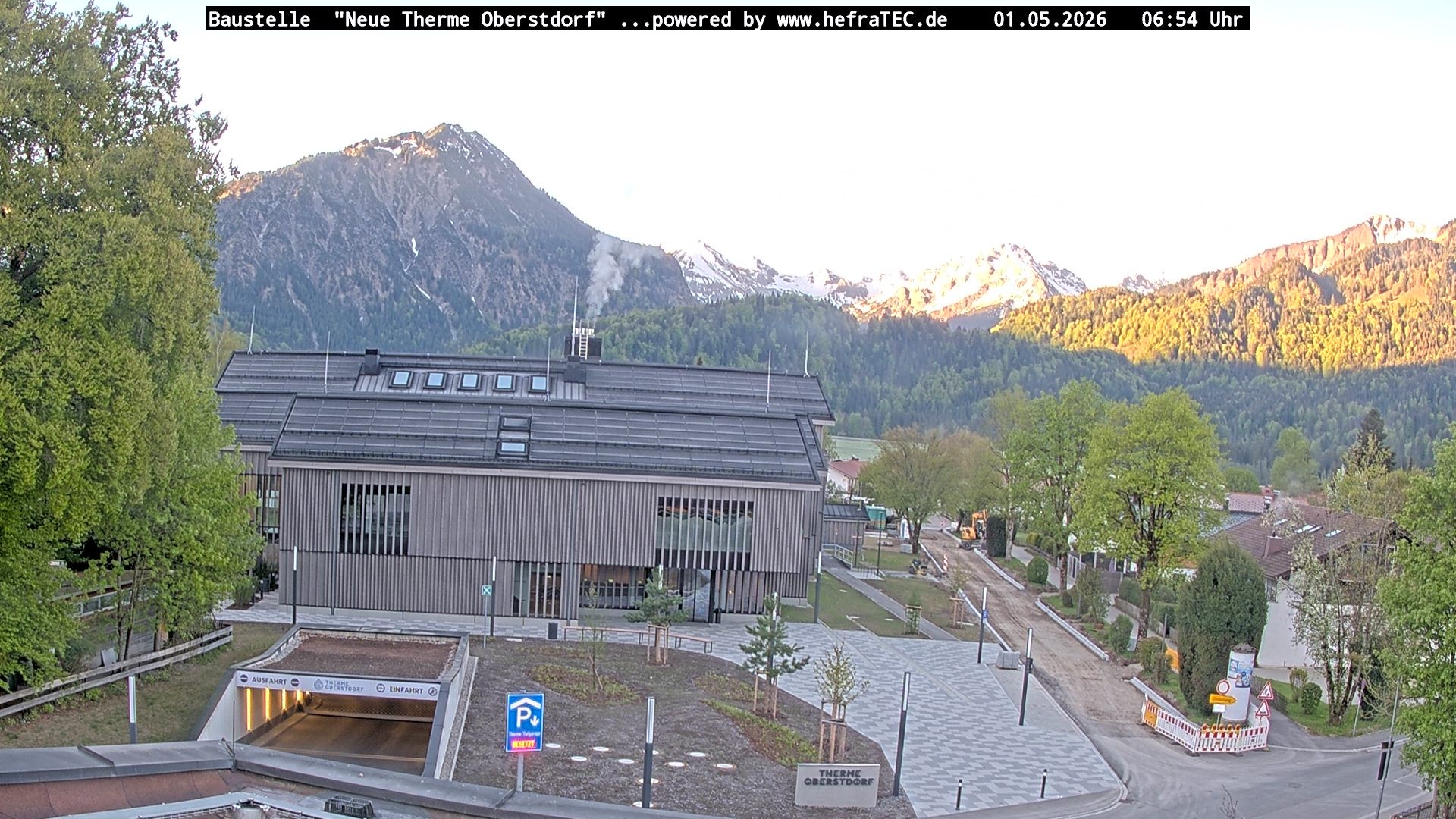 Archiv Foto Webcam Touristinformation Oberstdorf Haus