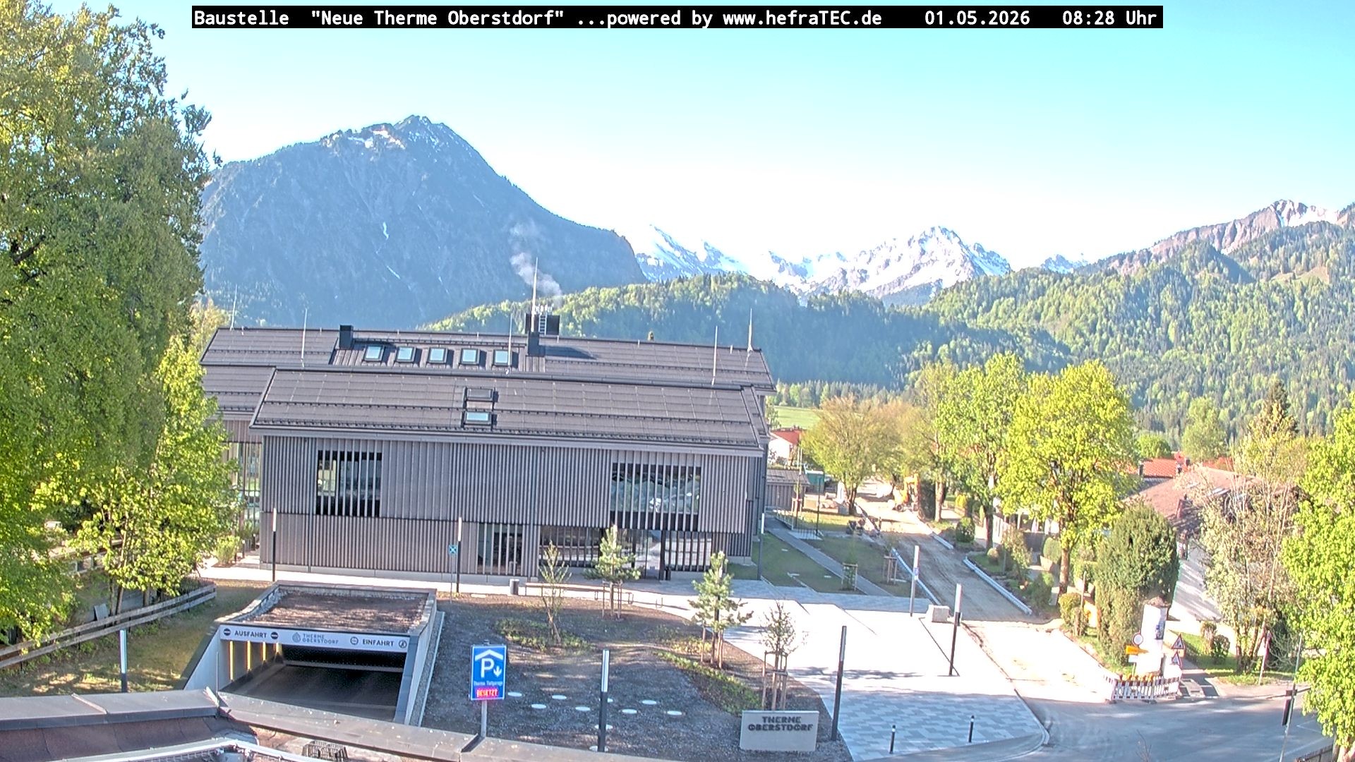 Archiv Foto Webcam Touristinformation Oberstdorf Haus