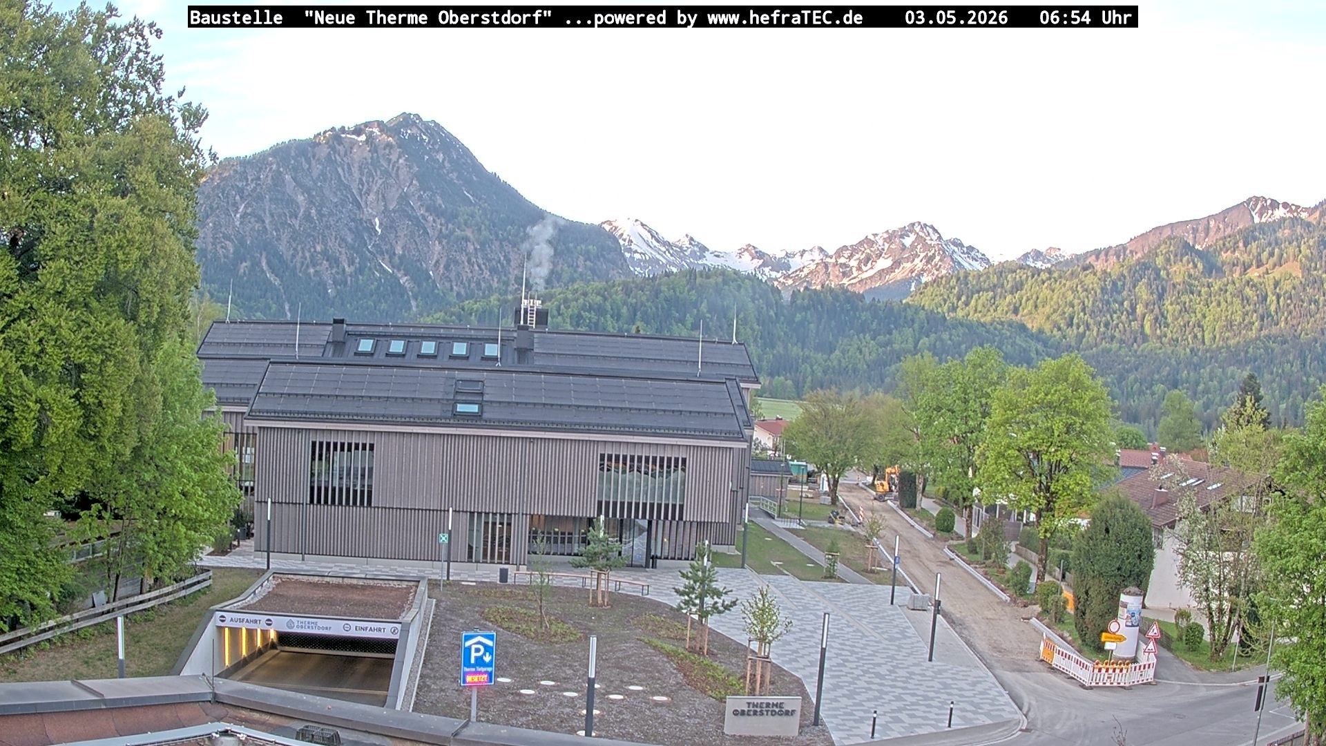 Archiv Foto Webcam Touristinformation Oberstdorf Haus