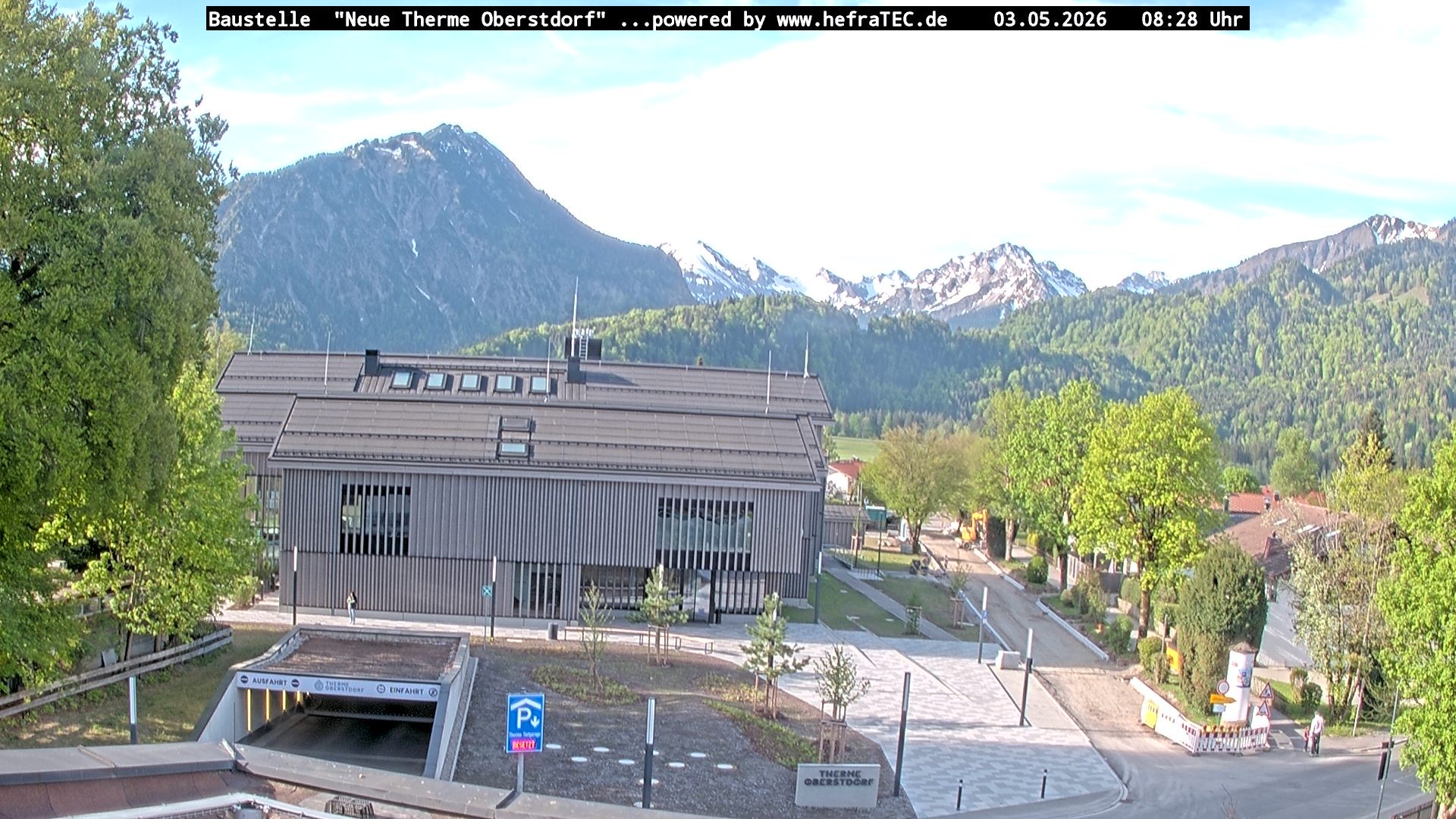 Archiv Foto Webcam Touristinformation Oberstdorf Haus