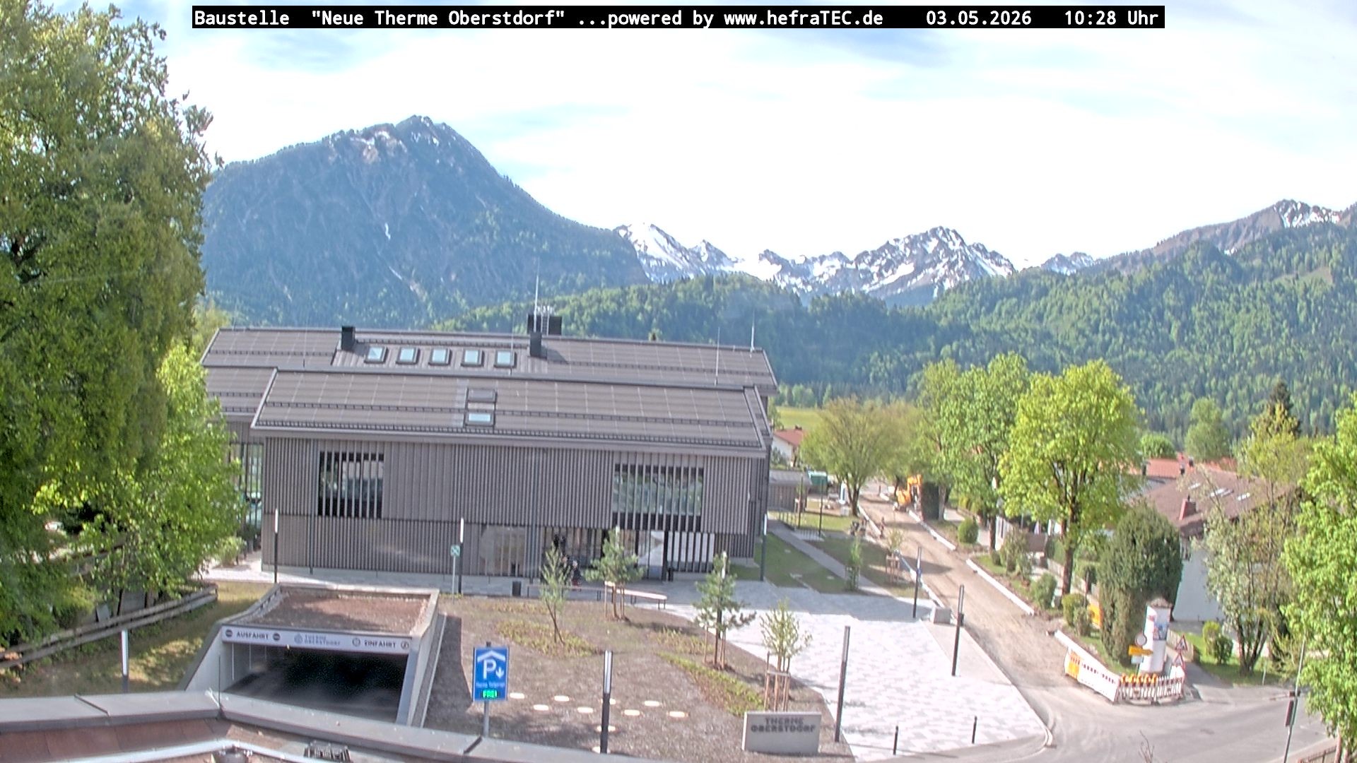 Archiv Foto Webcam Touristinformation Oberstdorf Haus