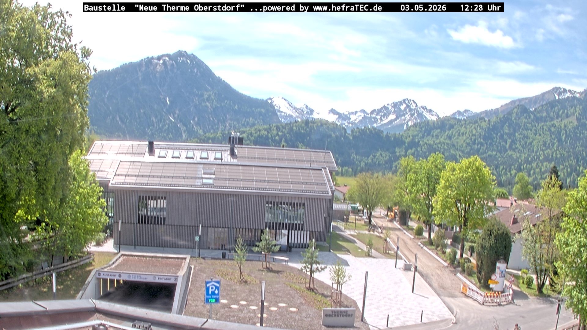 Archiv Foto Webcam Touristinformation Oberstdorf Haus