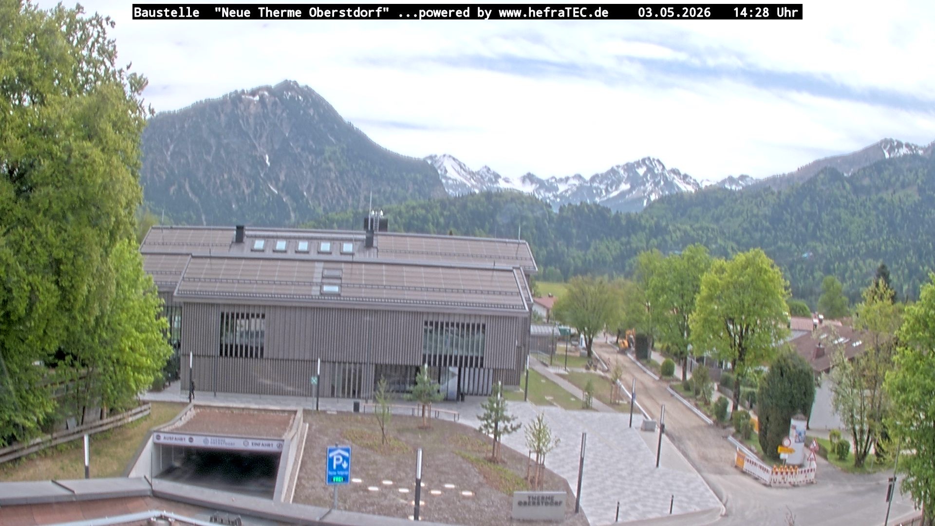 Archiv Foto Webcam Touristinformation Oberstdorf Haus