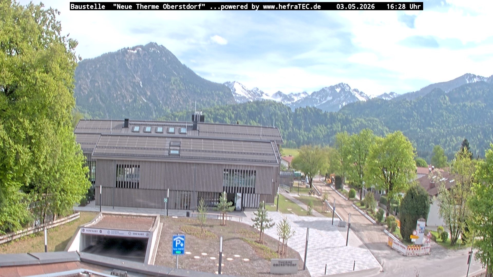 Archiv Foto Webcam Touristinformation Oberstdorf Haus