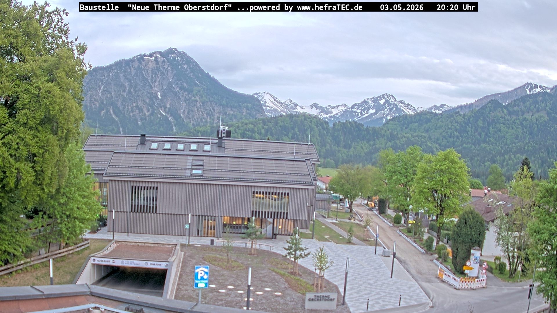 Archiv Foto Webcam Touristinformation Oberstdorf Haus