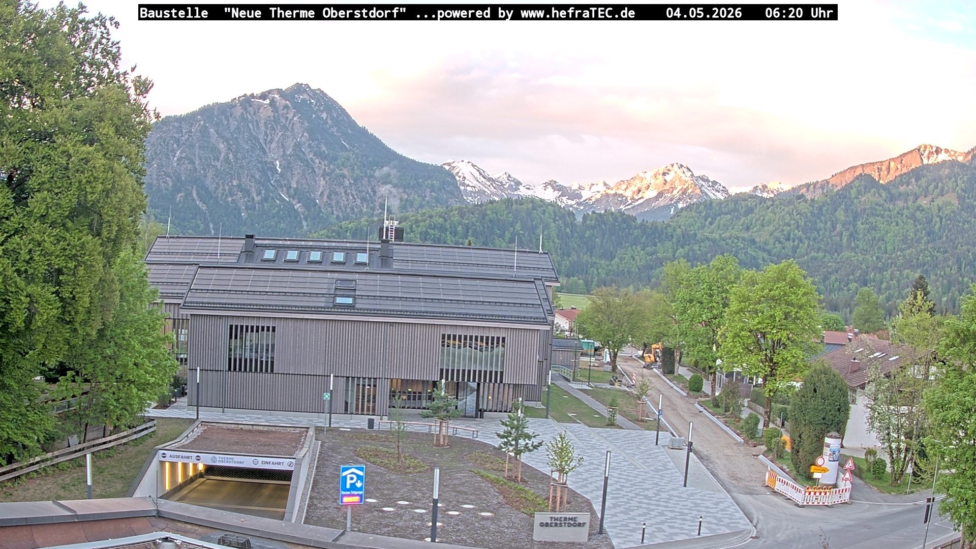 Archiv Foto Webcam Touristinformation Oberstdorf Haus