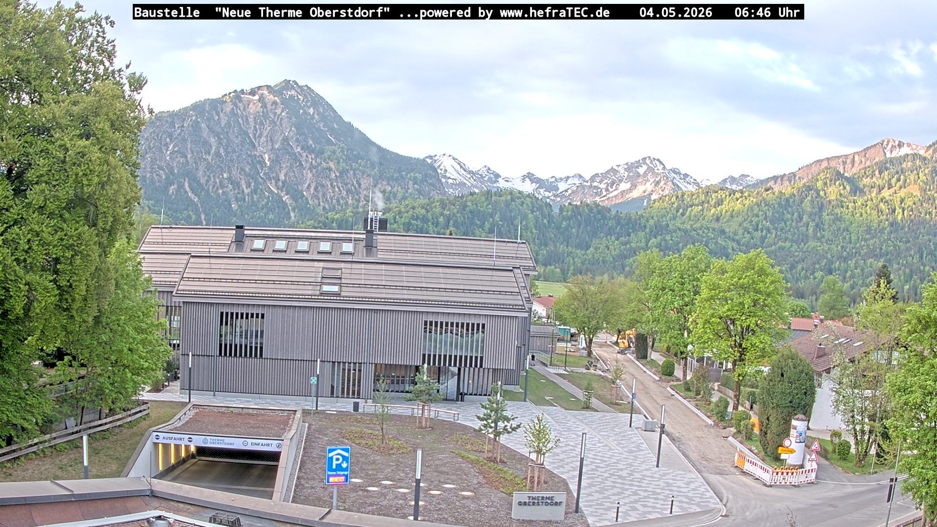 Archiv Foto Webcam Touristinformation Oberstdorf Haus