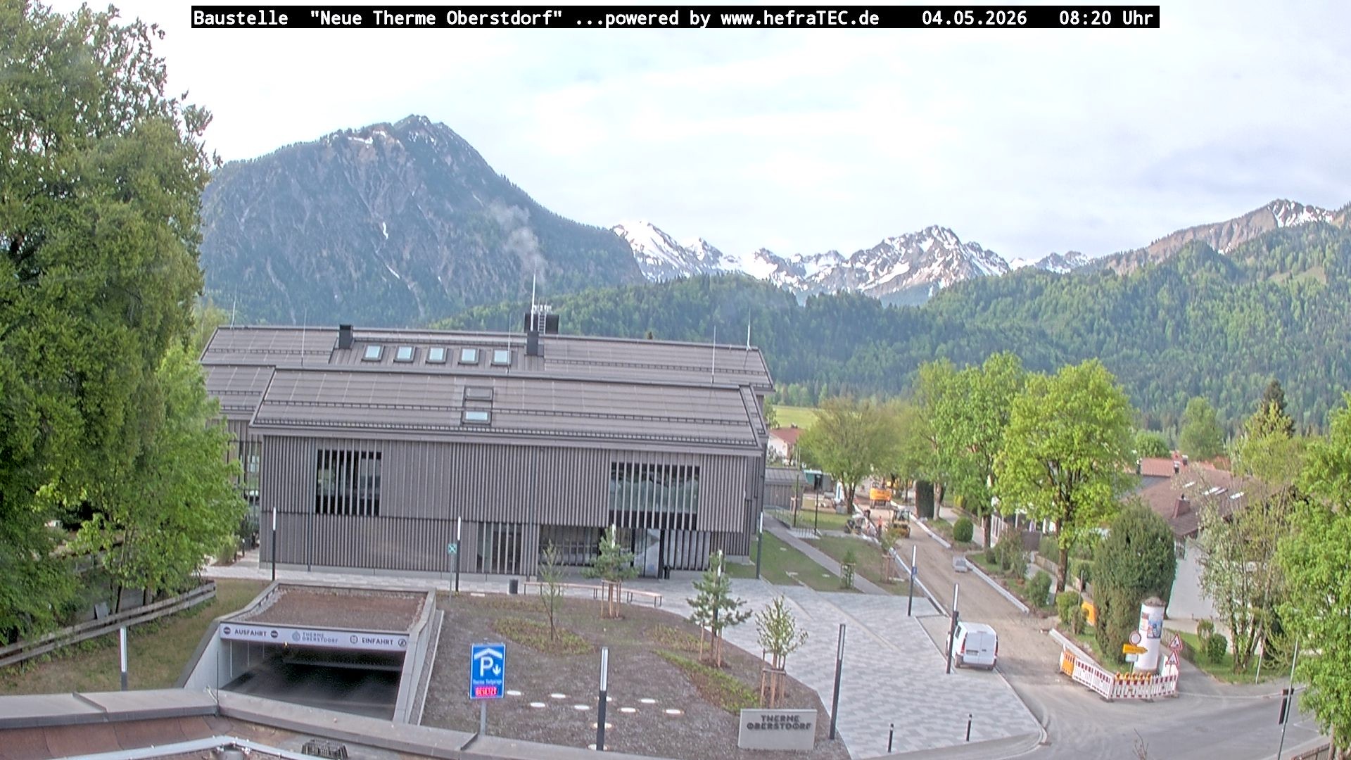 Archiv Foto Webcam Touristinformation Oberstdorf Haus
