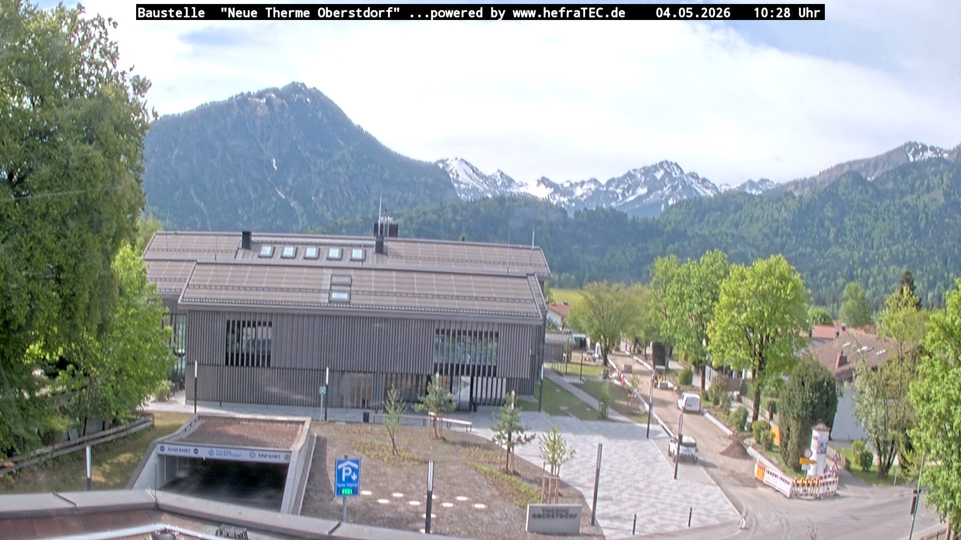 Archiv Foto Webcam Touristinformation Oberstdorf Haus