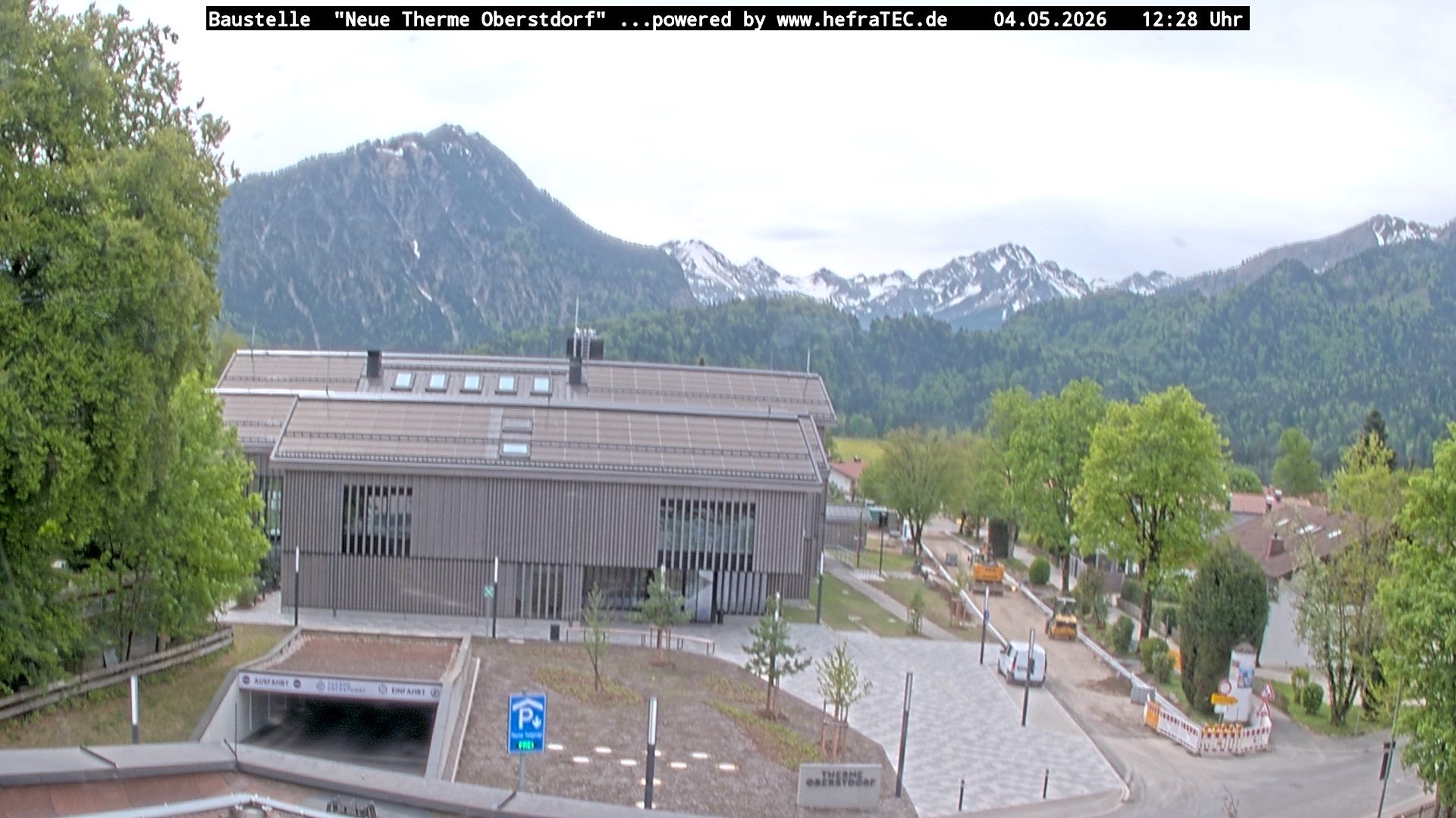 Archiv Foto Webcam Touristinformation Oberstdorf Haus