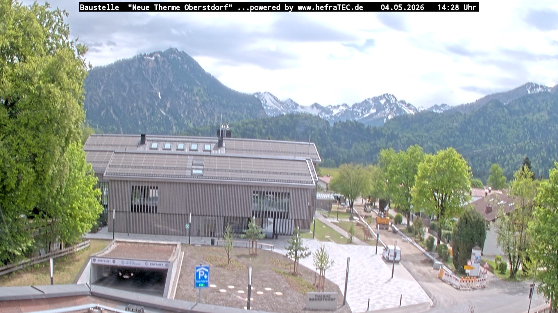 Archiv Foto Webcam Touristinformation Oberstdorf Haus